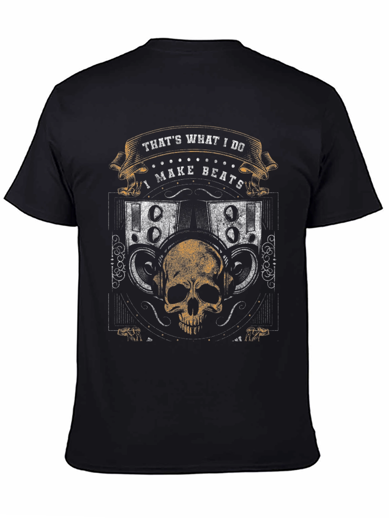 Thats What I Do I Make Beats Black T-Shirt