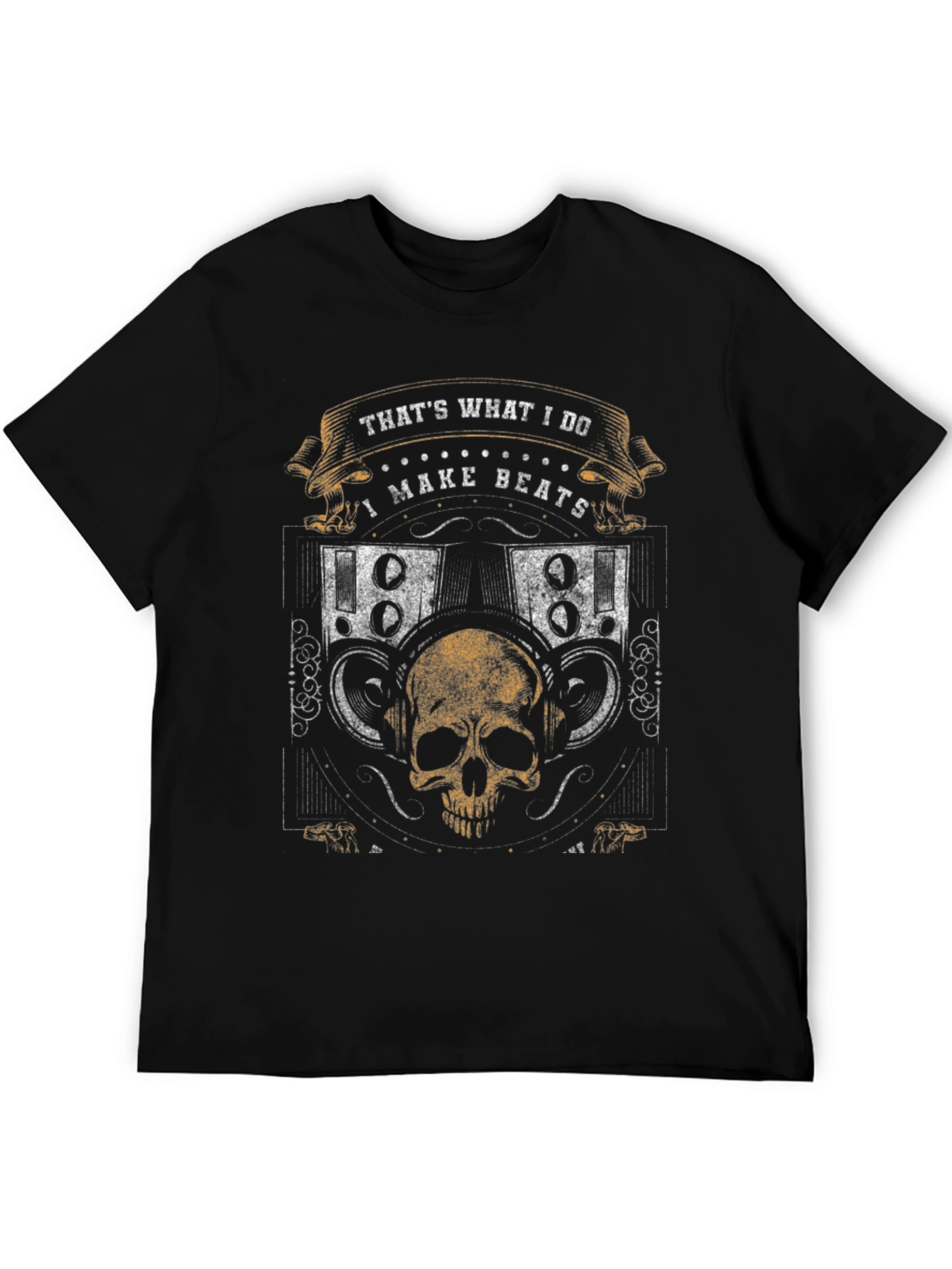 Thats What I Do I Make Beats Black T-Shirt