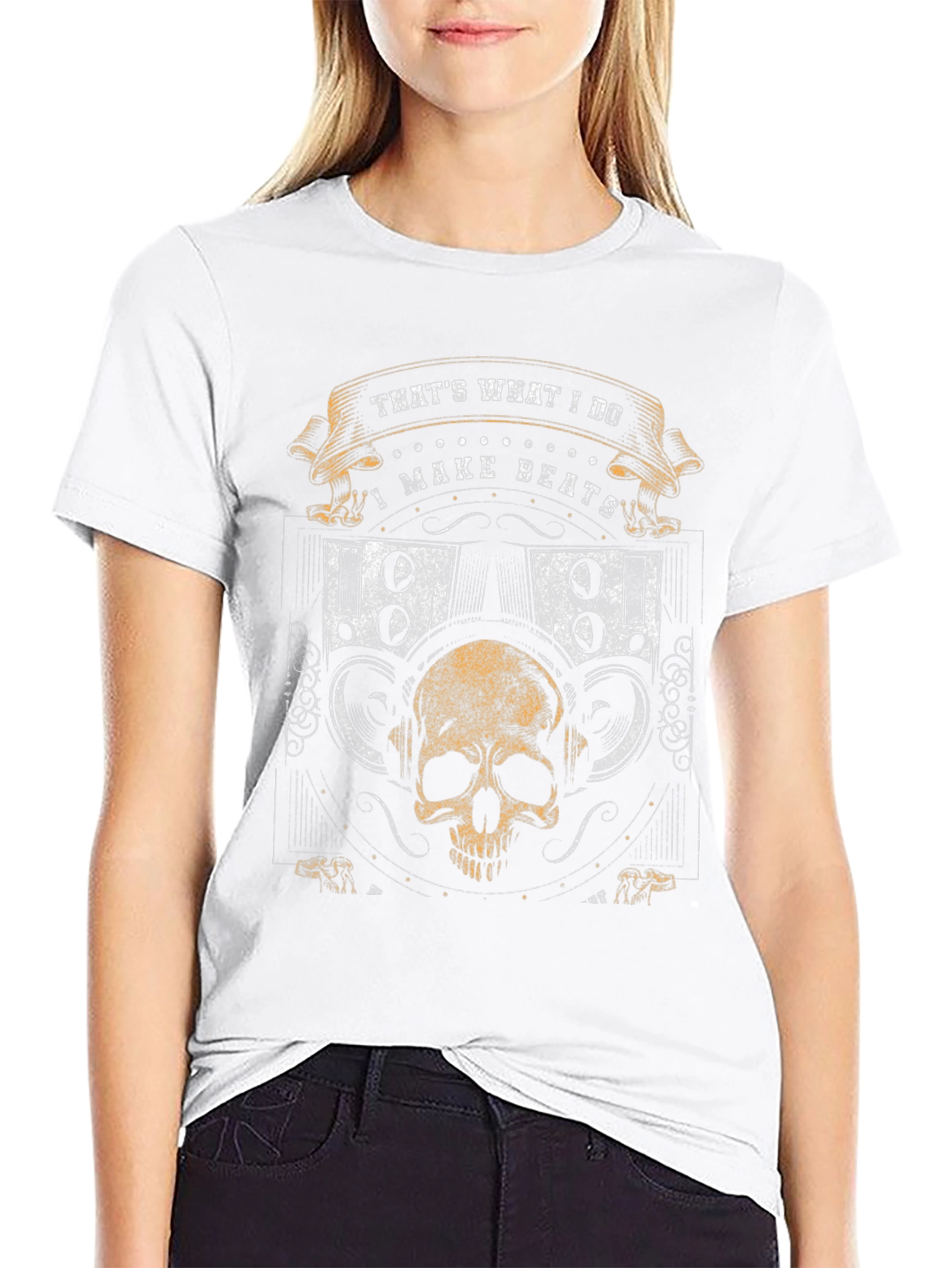 Thats What I Do I Make Beats Black T-Shirt