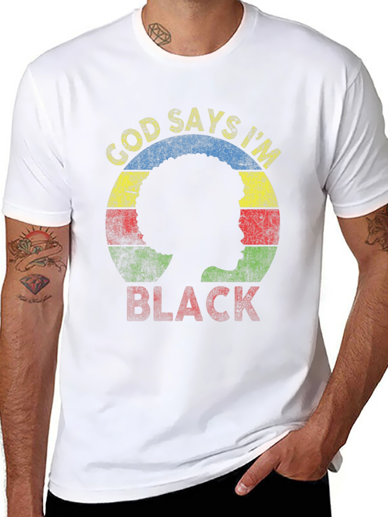 God Says Im Black T-Shirt
