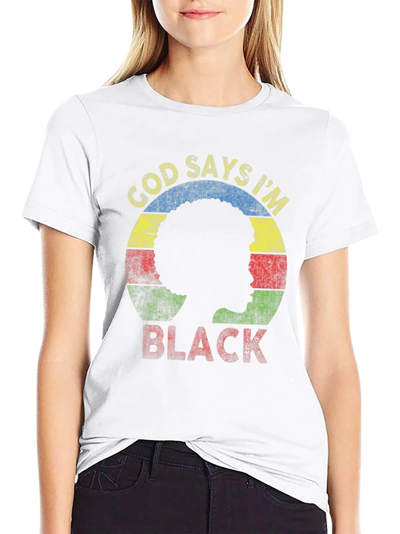 God Says Im Black T-Shirt
