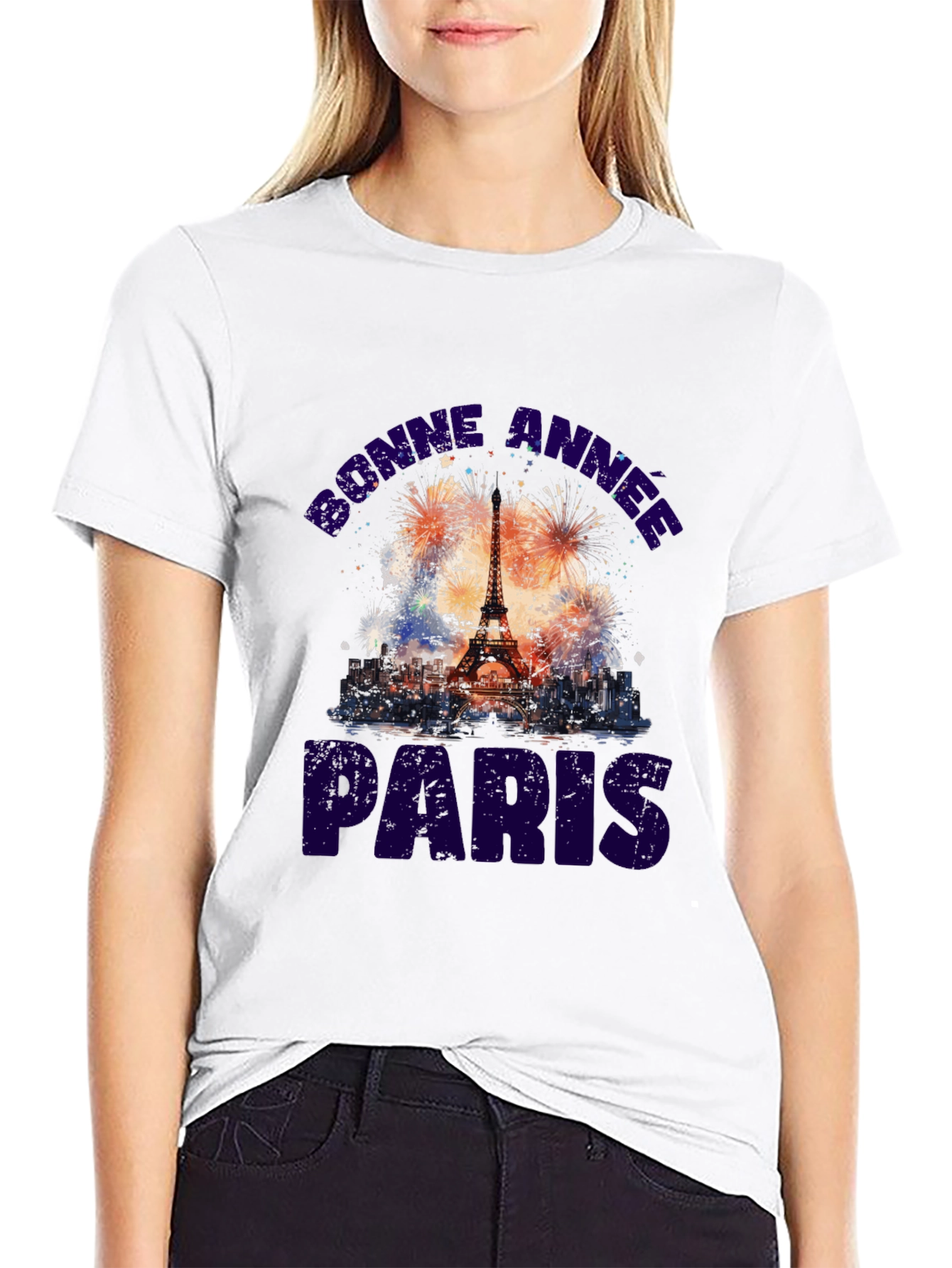 Bonne Annee Paris Graphic T-Shirt