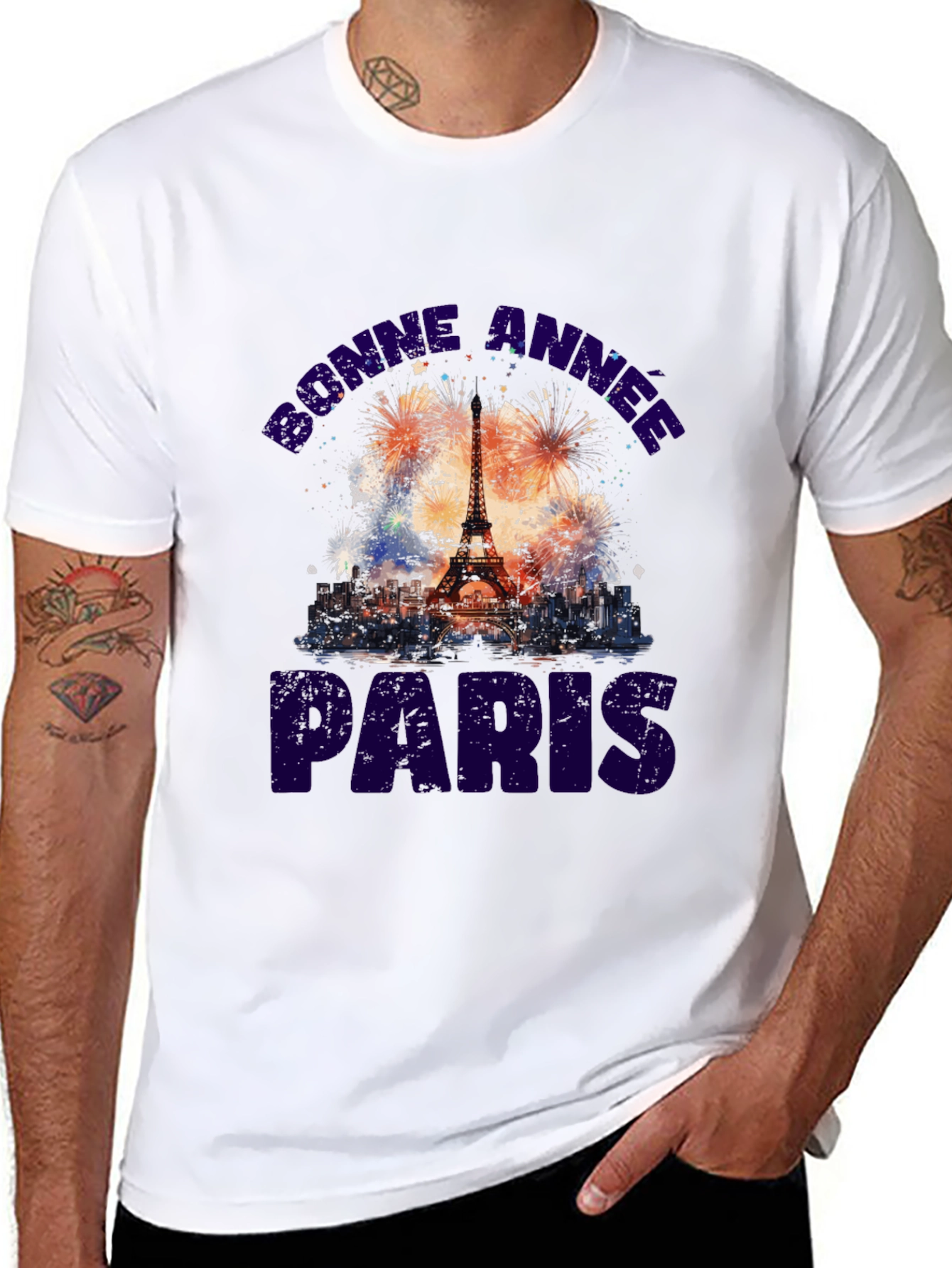 Bonne Annee Paris Graphic T-Shirt