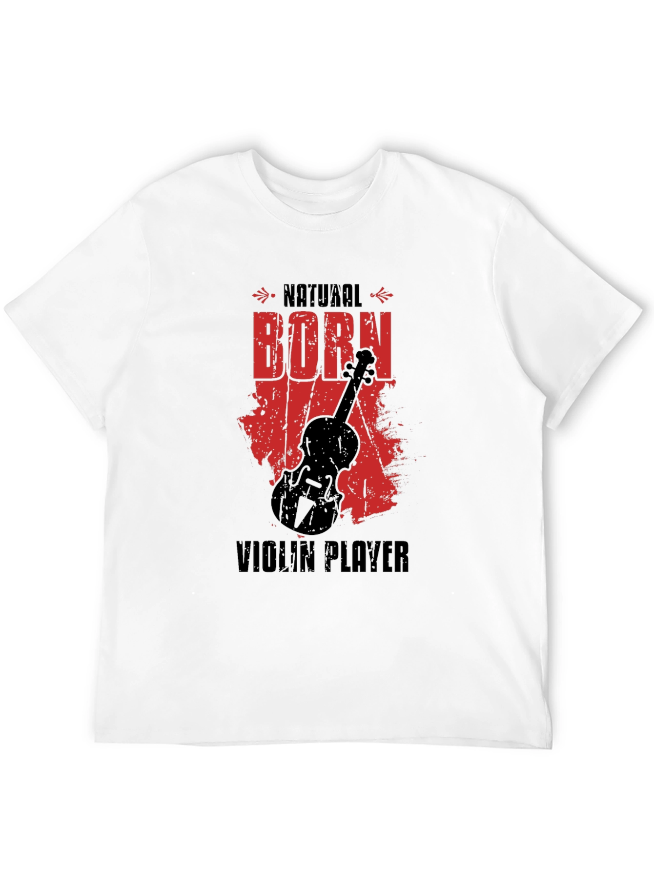 Natural Born Violin Player Graphic T-Shirt
