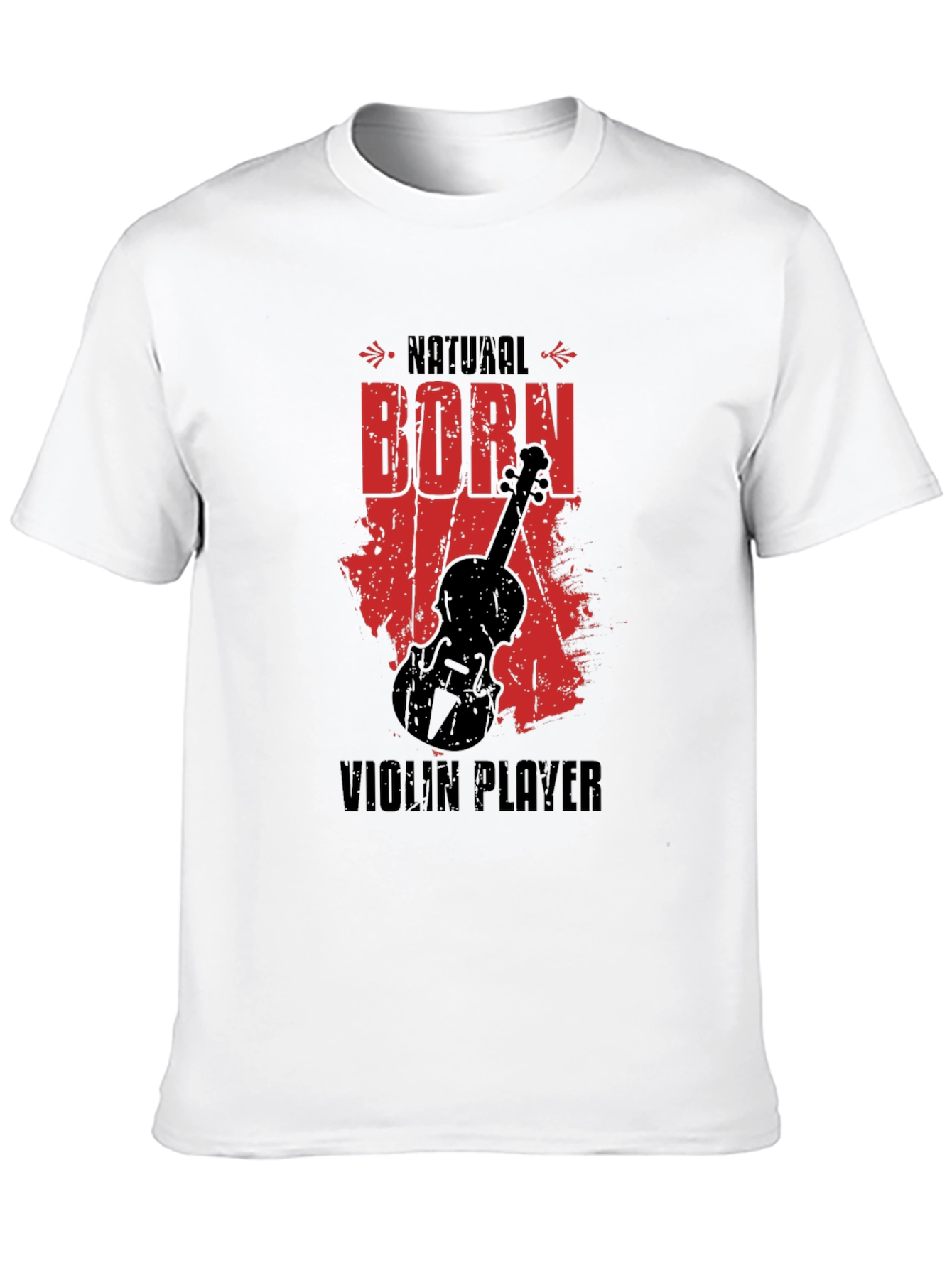 Natural Born Violin Player Graphic T-Shirt
