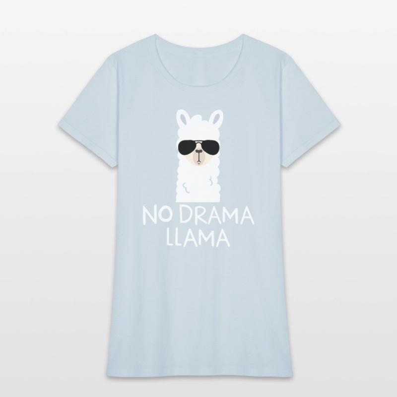 No Drama Llama Alpaca With Sunglasses Llama