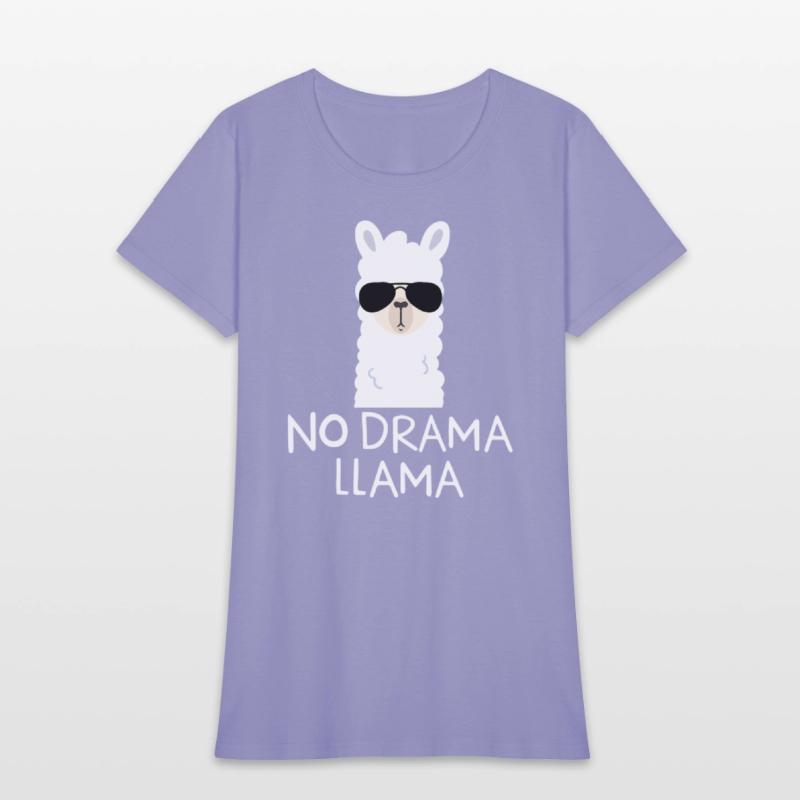 No Drama Llama Alpaca With Sunglasses Llama