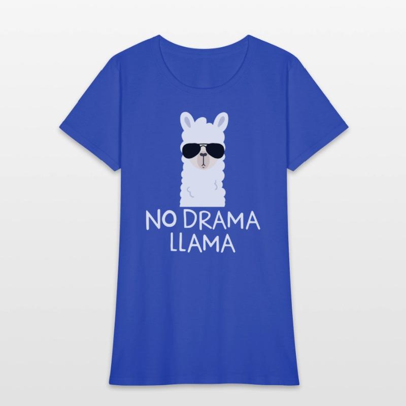 No Drama Llama Alpaca With Sunglasses Llama