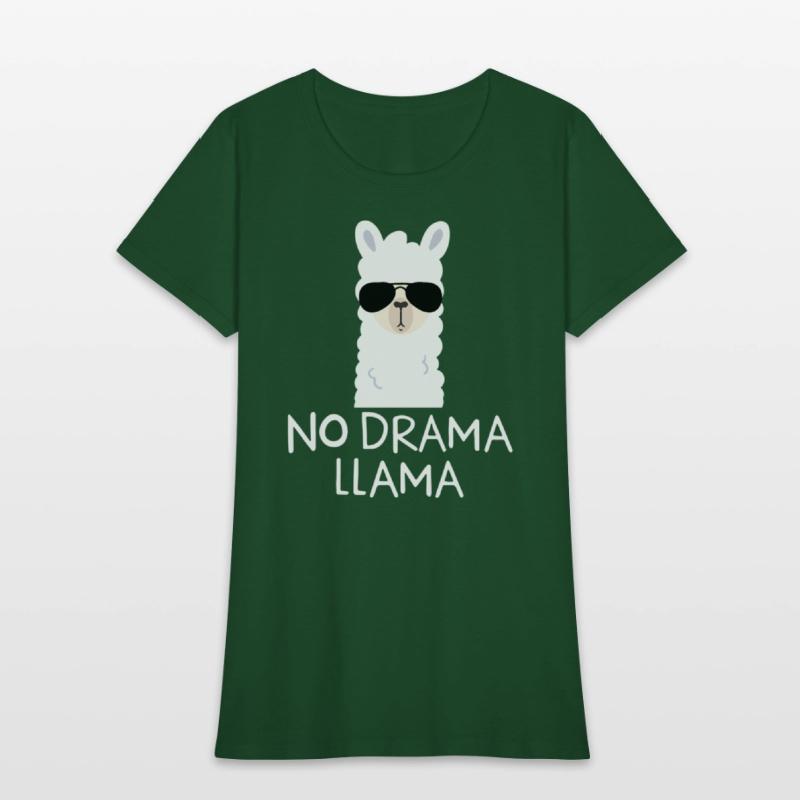 No Drama Llama Alpaca With Sunglasses Llama