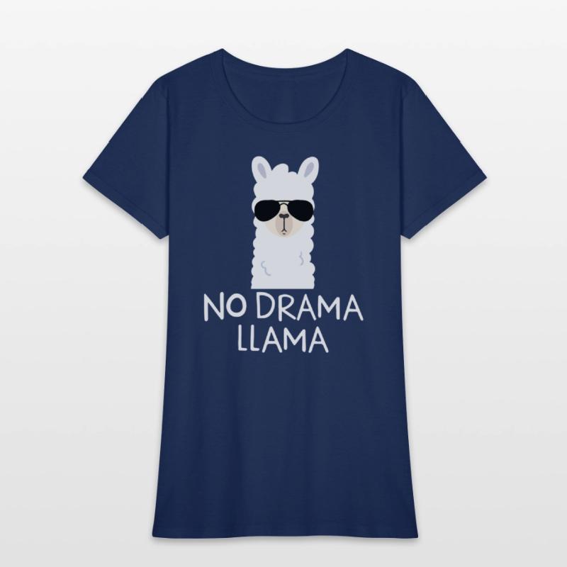No Drama Llama Alpaca With Sunglasses Llama