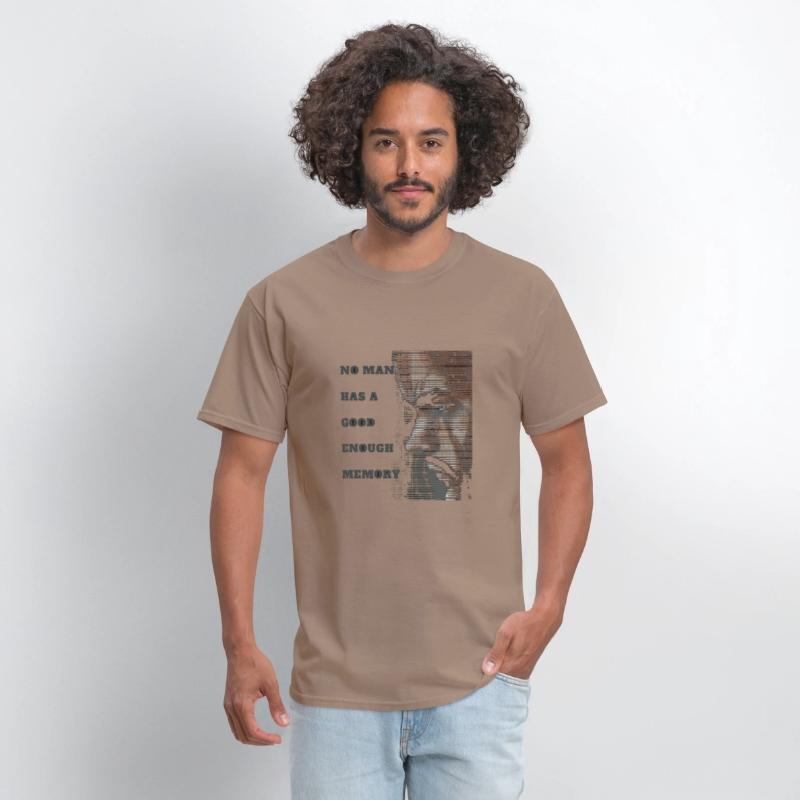 No man has a good enough memory t-shirts