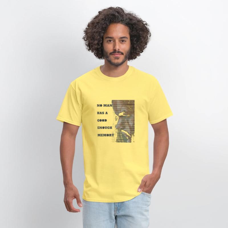 No man has a good enough memory t-shirts