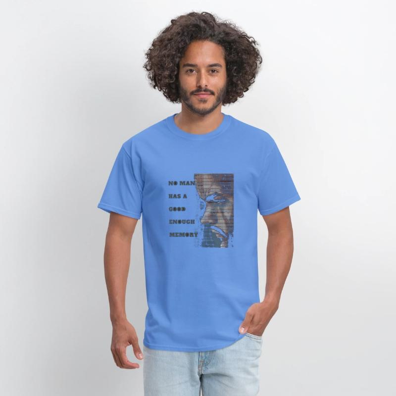 No man has a good enough memory t-shirts