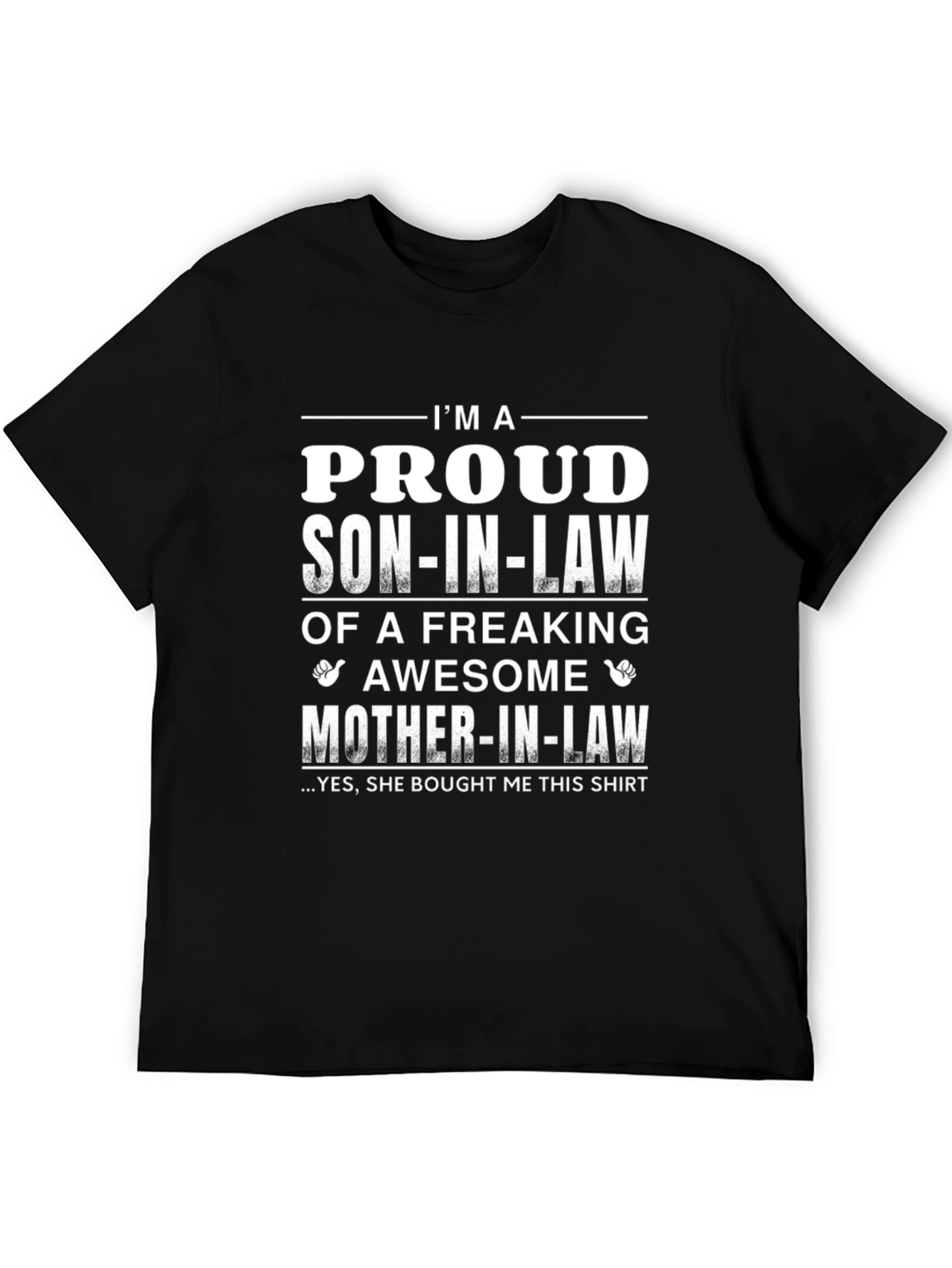 Proud Son-In-Law Graphic Tee