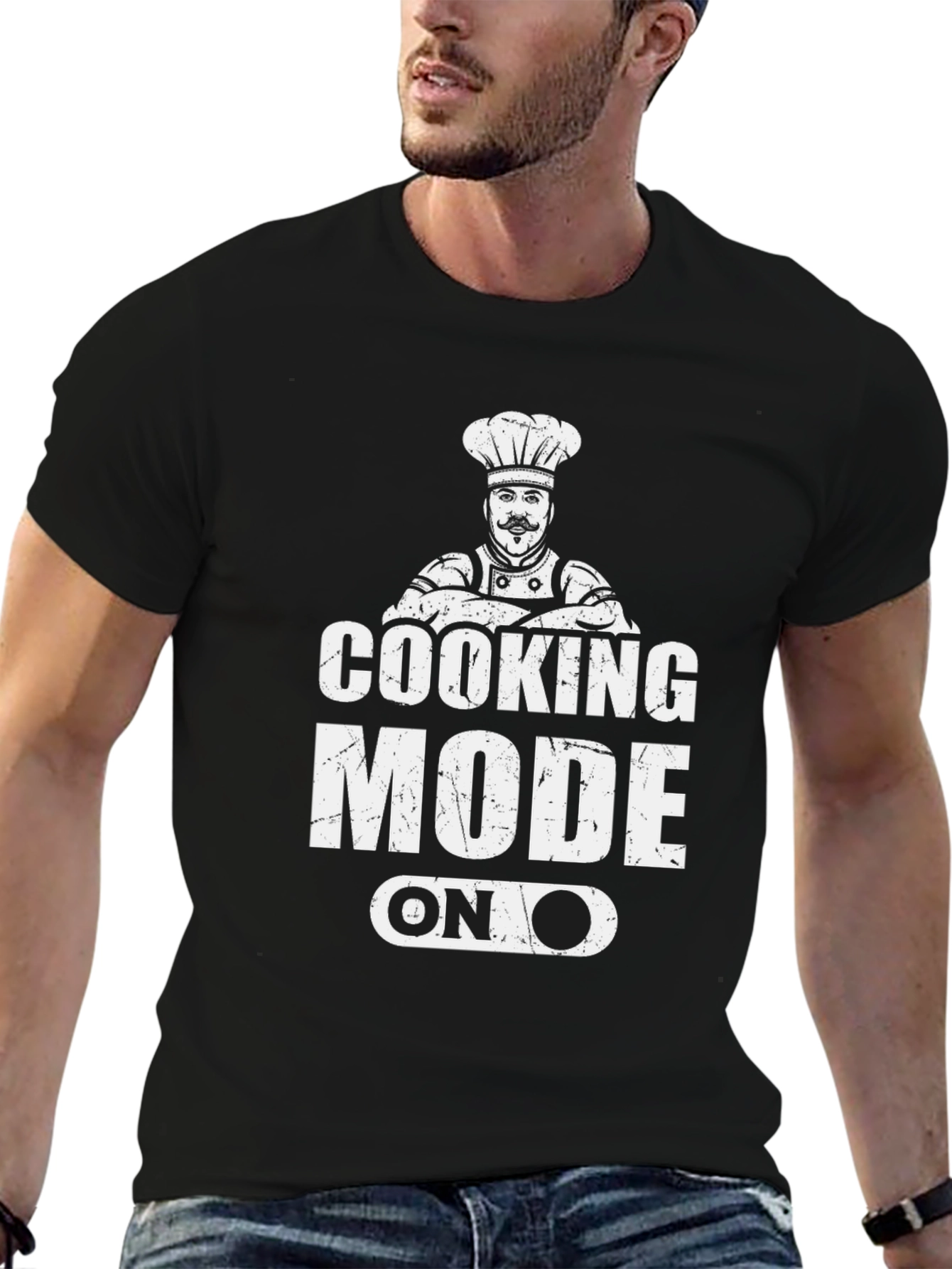 Cooking Mode On Chef T-Shirt