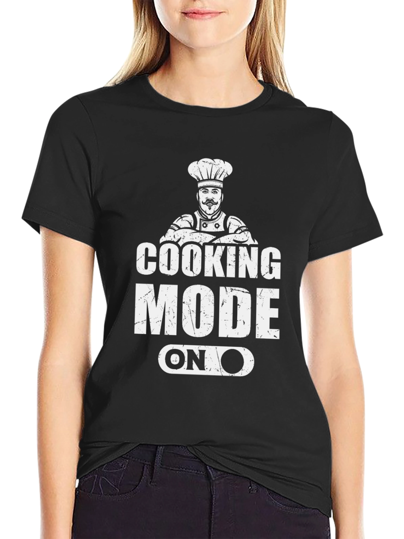 Cooking Mode On Chef T-Shirt