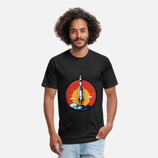 Nostalgic Rocket Emblem Gift Timeless Classic
