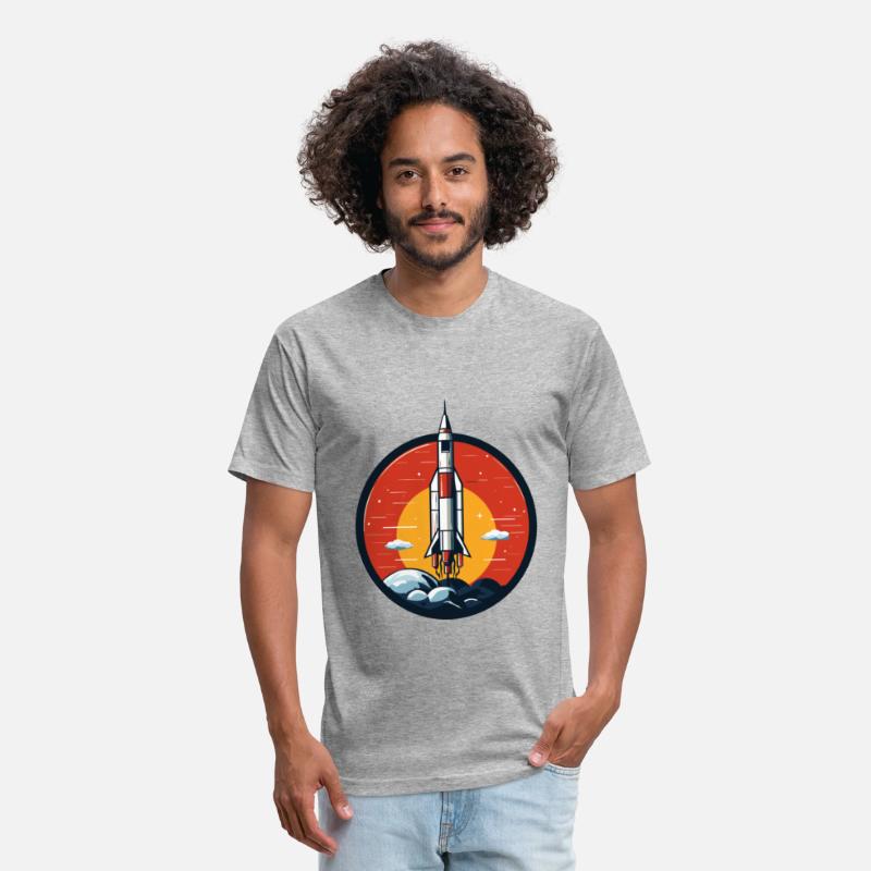 Nostalgic Rocket Emblem Gift Timeless Classic