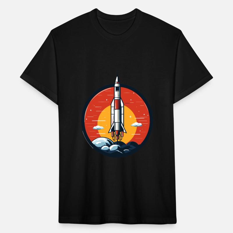Nostalgic Rocket Emblem Gift Timeless Classic