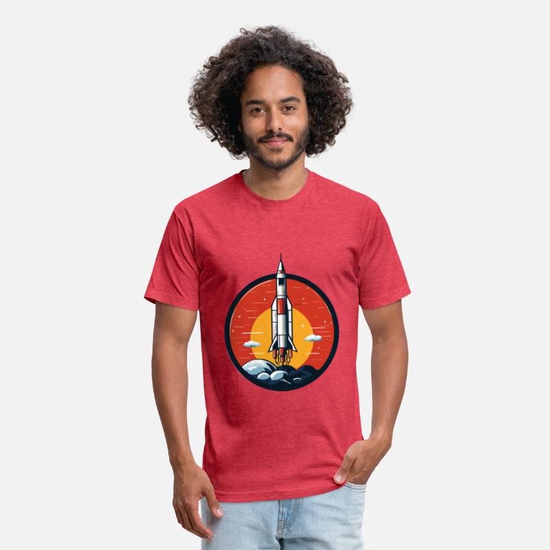 Nostalgic Rocket Emblem Gift Timeless Classic