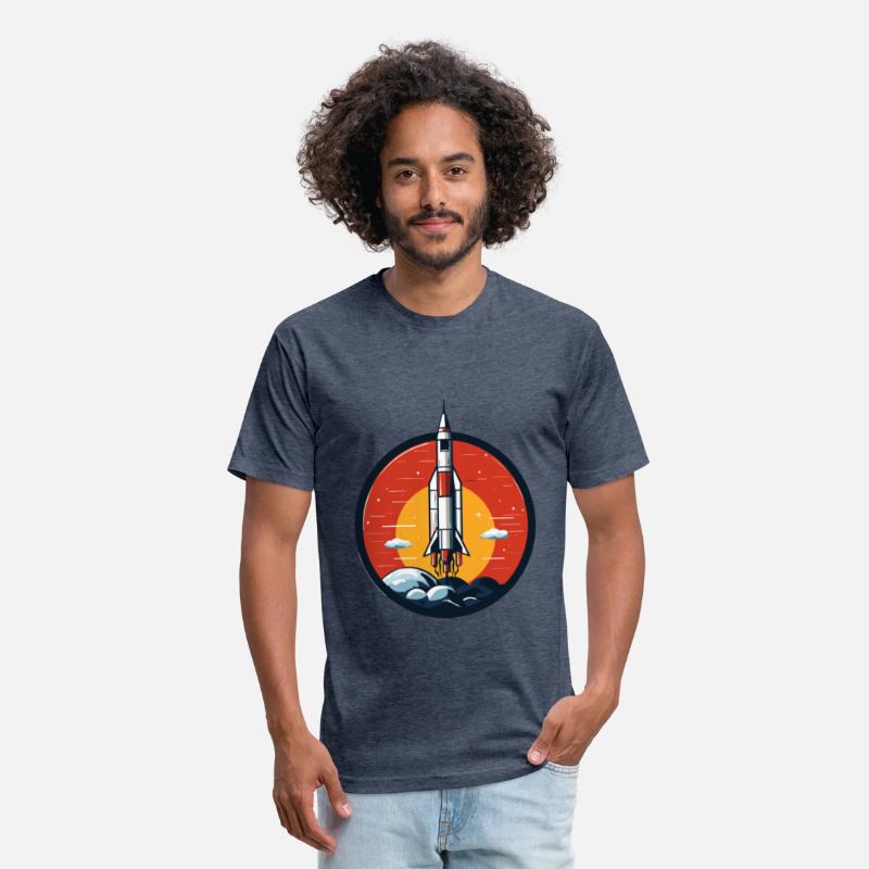 Nostalgic Rocket Emblem Gift Timeless Classic