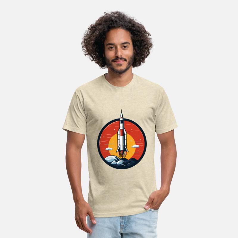 Nostalgic Rocket Emblem Gift Timeless Classic