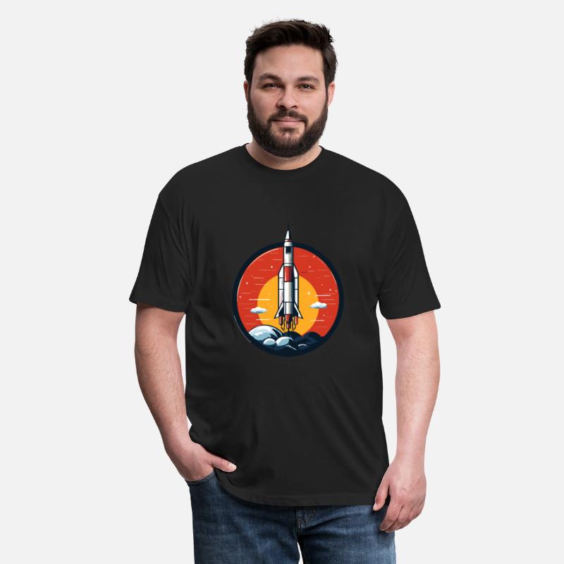 Nostalgic Rocket Emblem Gift Timeless Classic