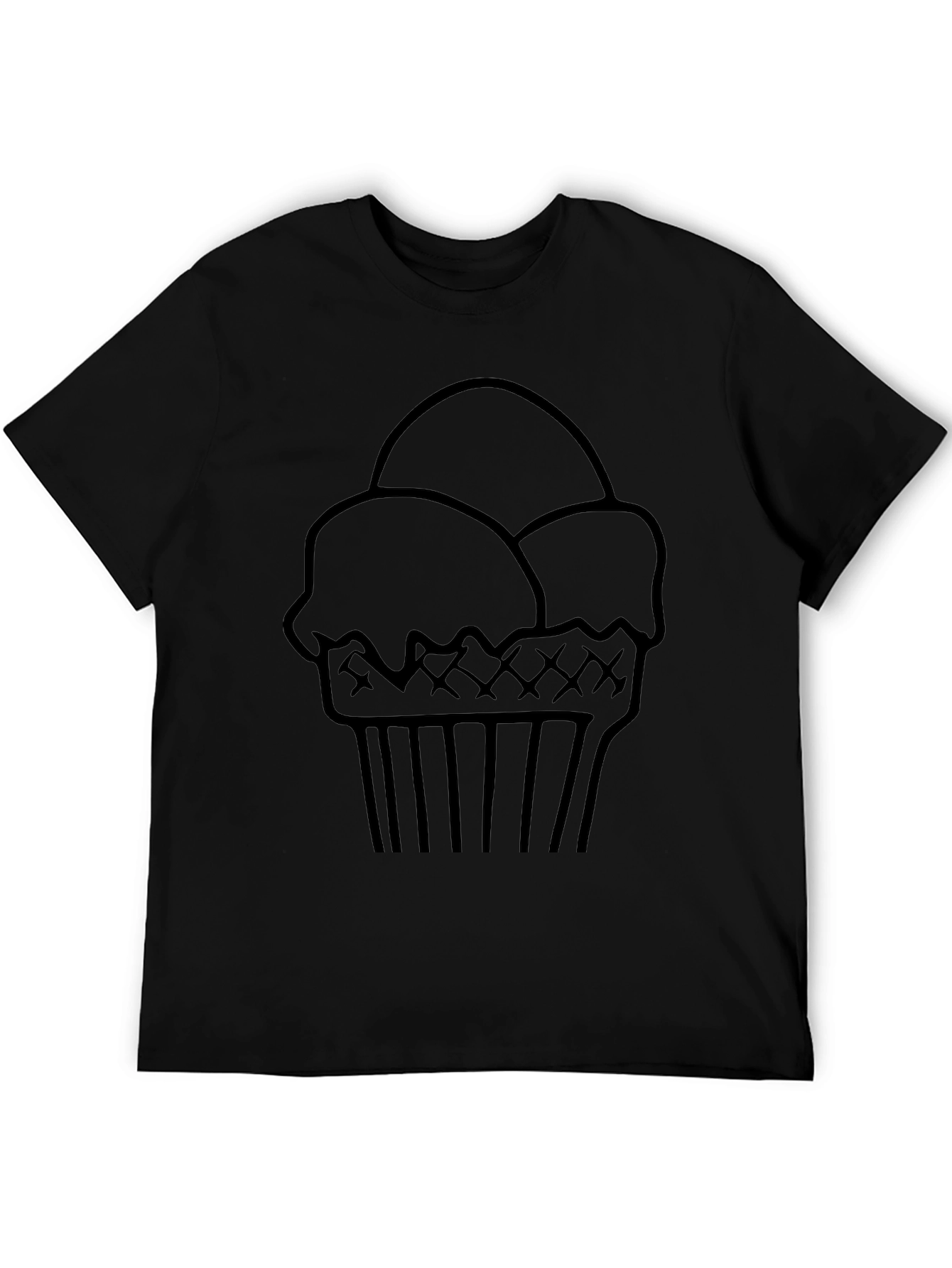 Ice Cream Cone Graphic Tee - Cool Casual Style