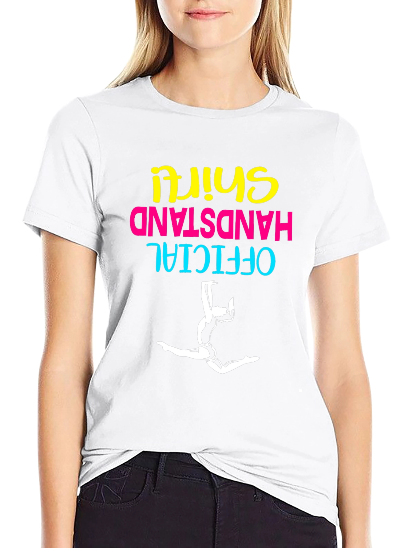Official Handstand Shirt Black Tee
