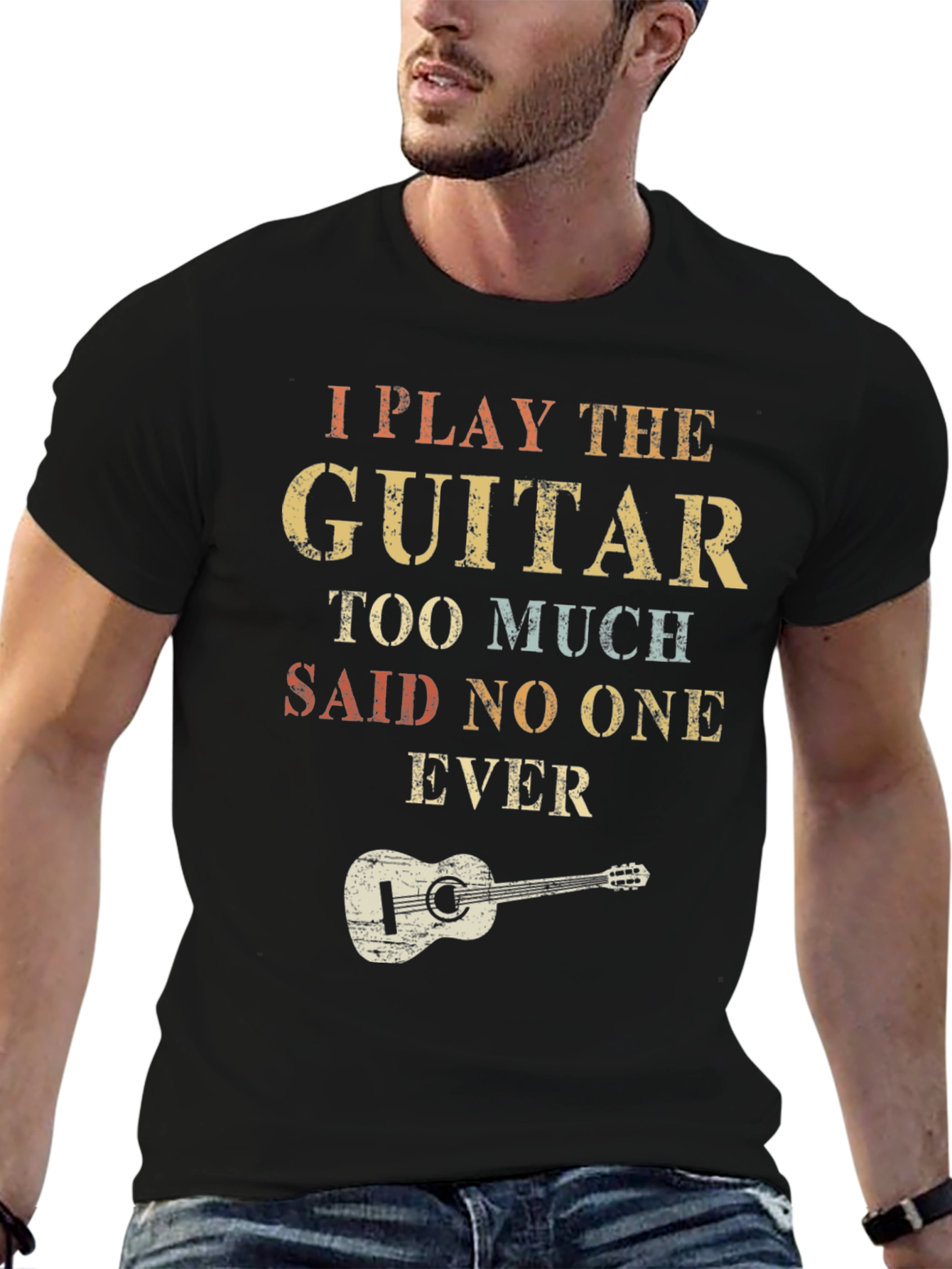 I Play Guitar Too Much T-Shirt