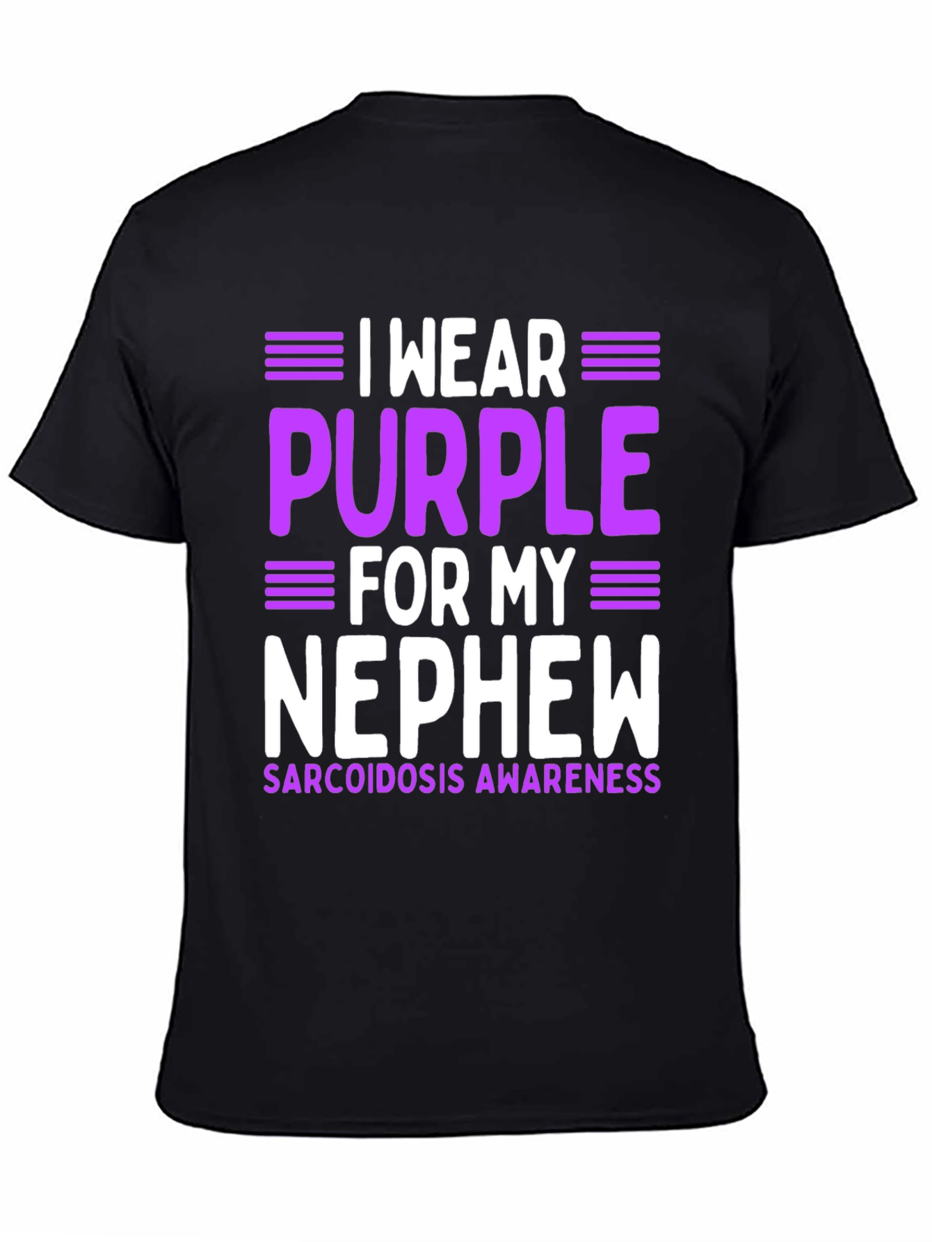 Purple Sarcoidosis Awareness T-Shirt