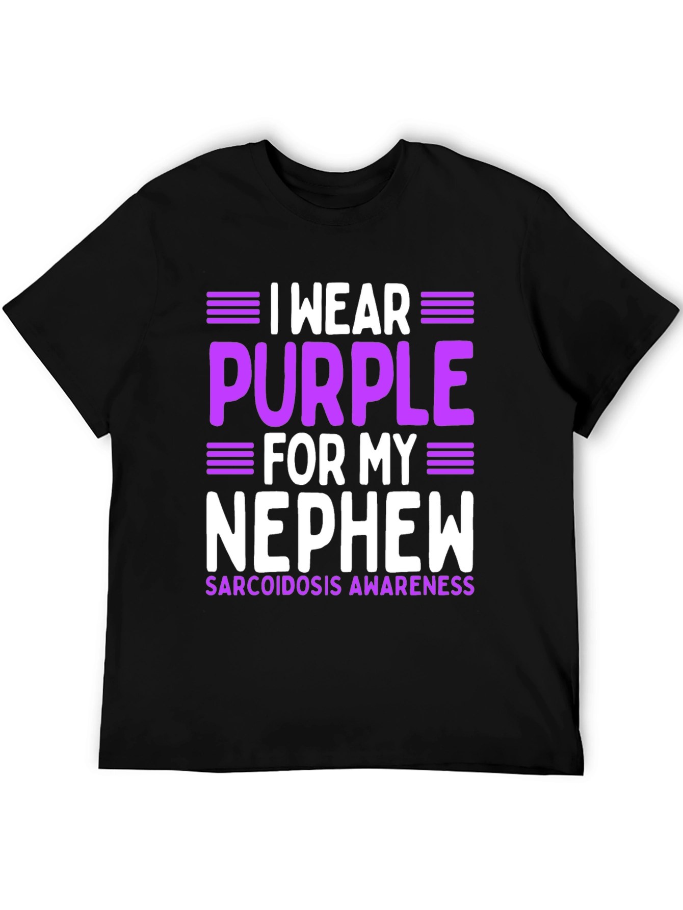 Purple Sarcoidosis Awareness T-Shirt