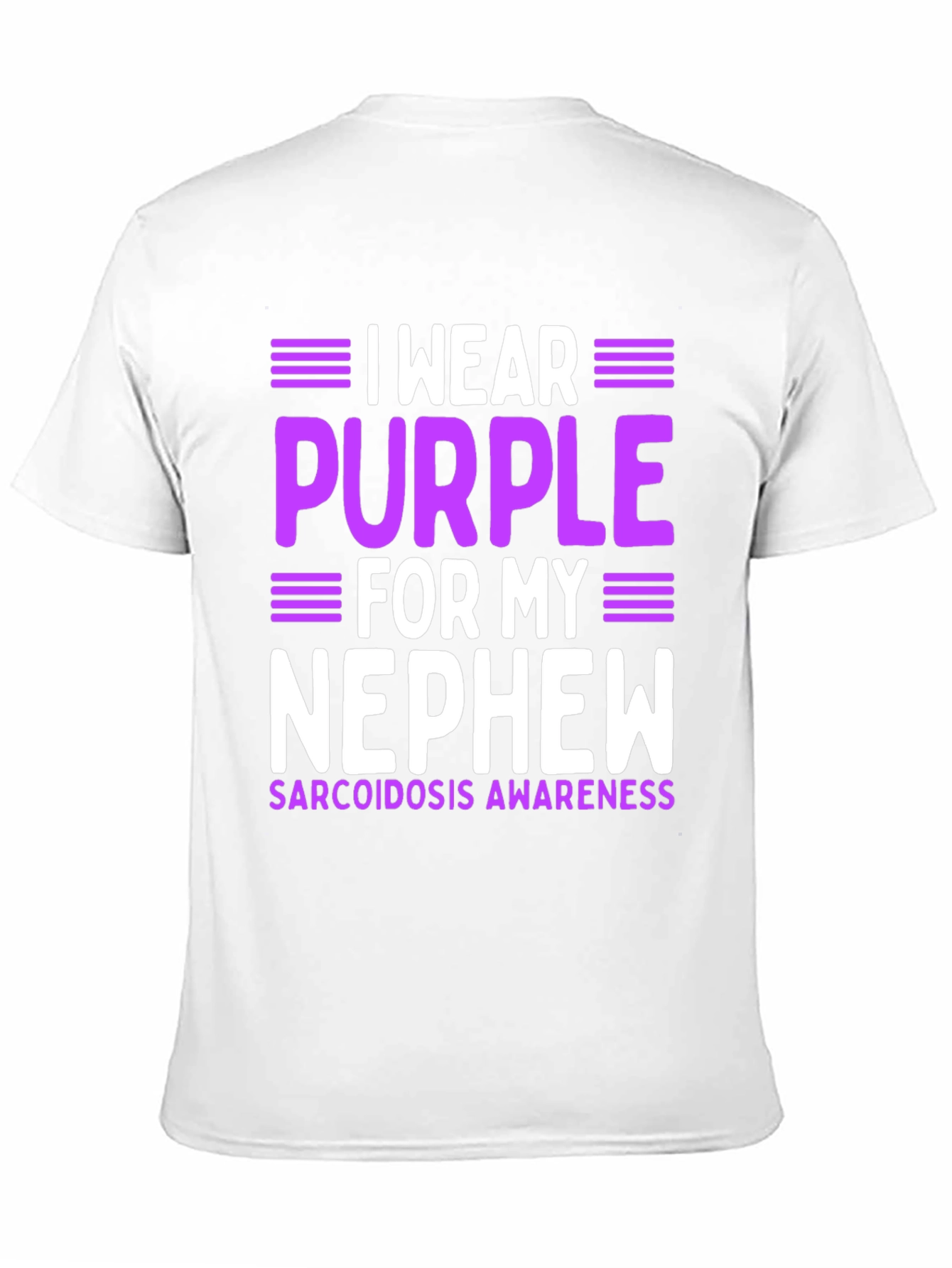 Purple Sarcoidosis Awareness T-Shirt