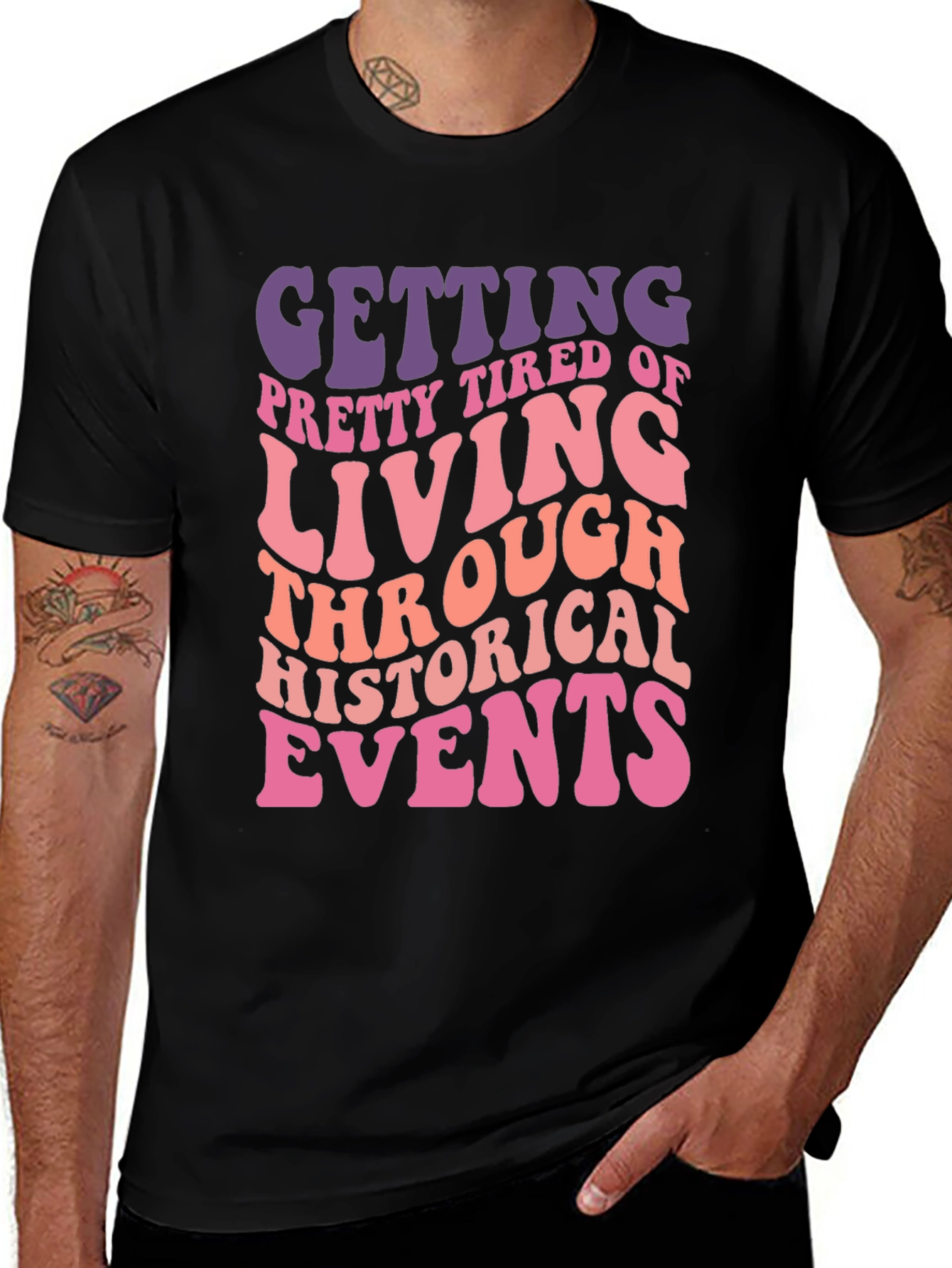 Retro Historical Events T-Shirt