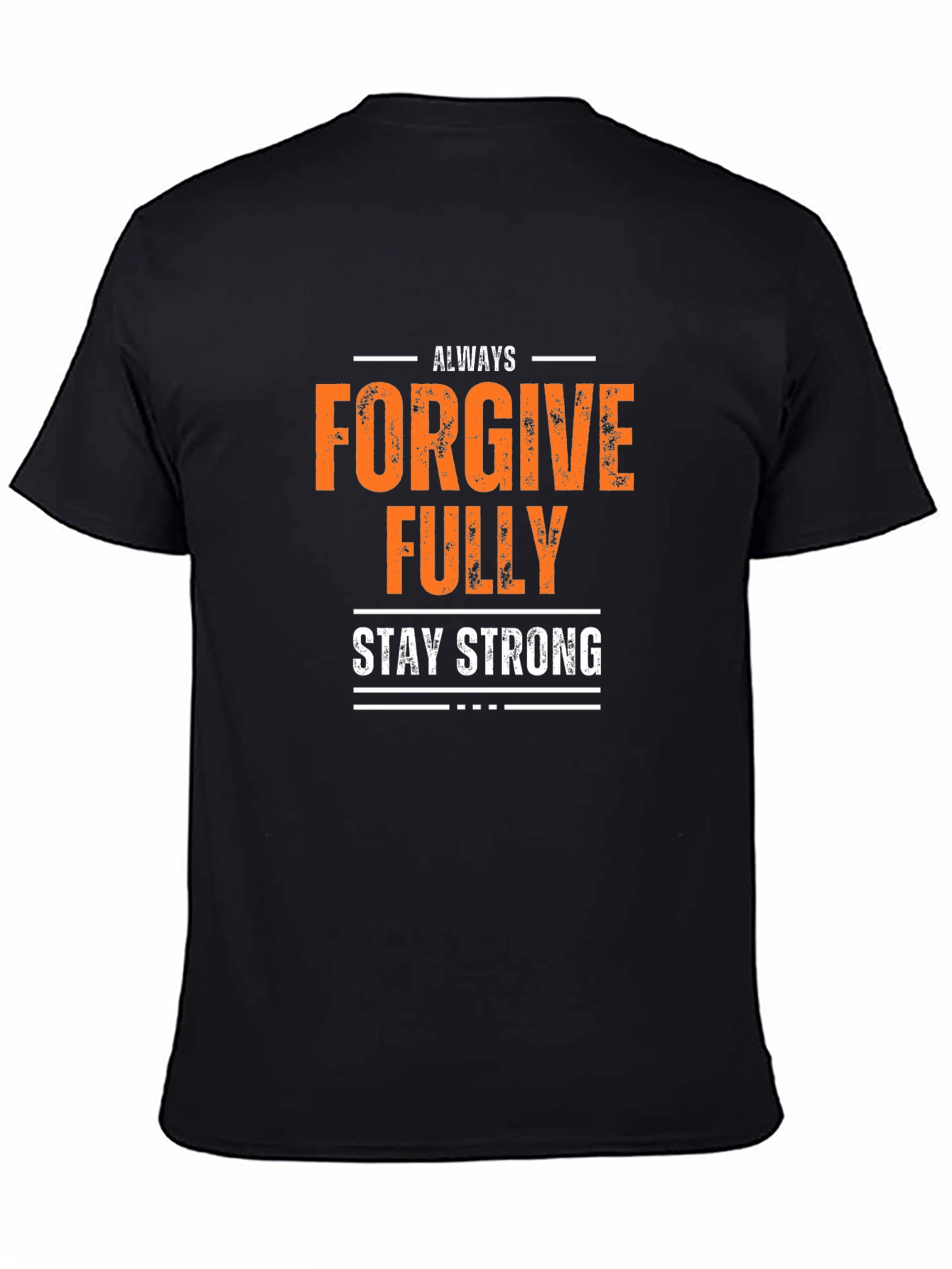 Forgive Fully Graphic Tee - Mens Black T-Shirt