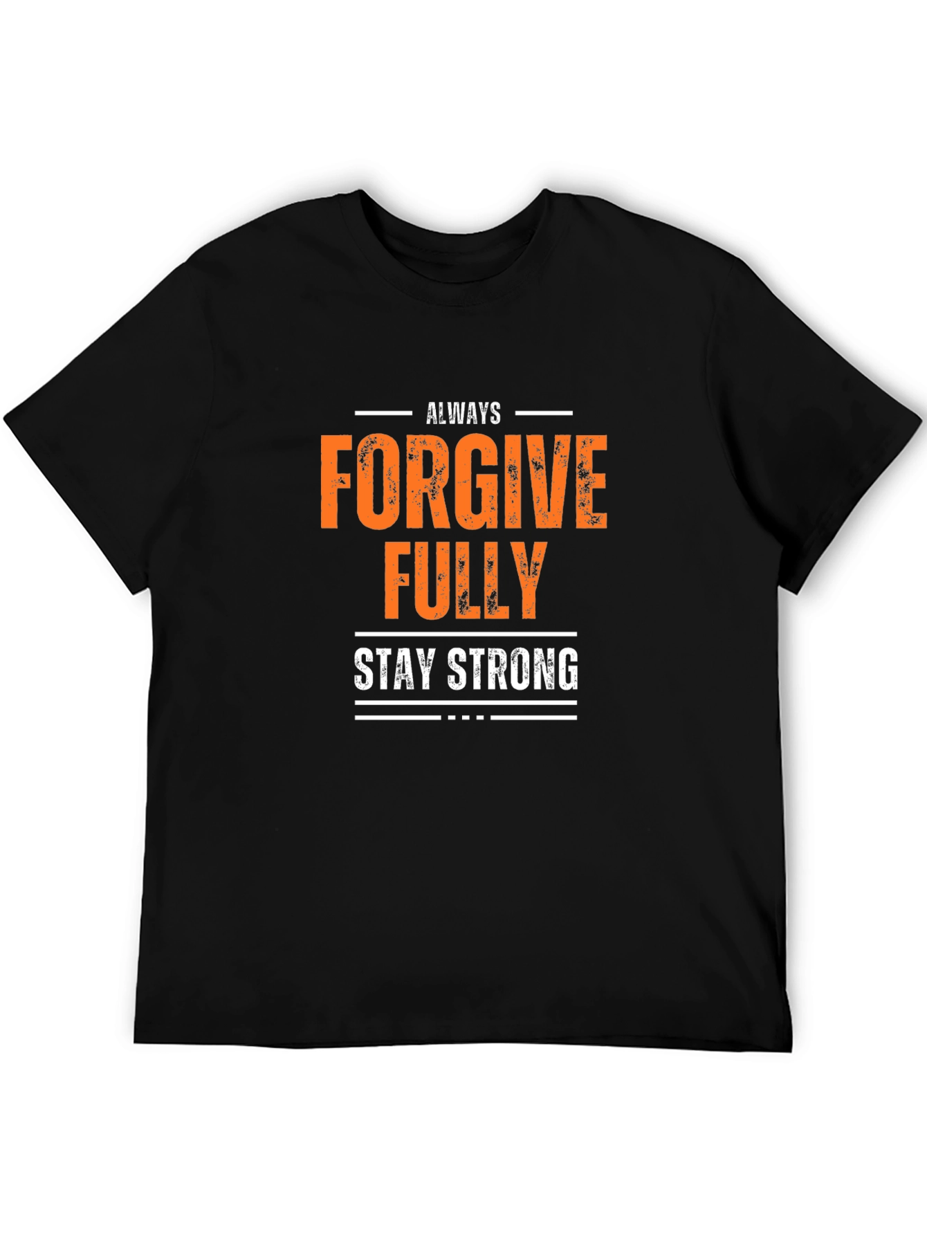 Forgive Fully Graphic Tee - Mens Black T-Shirt