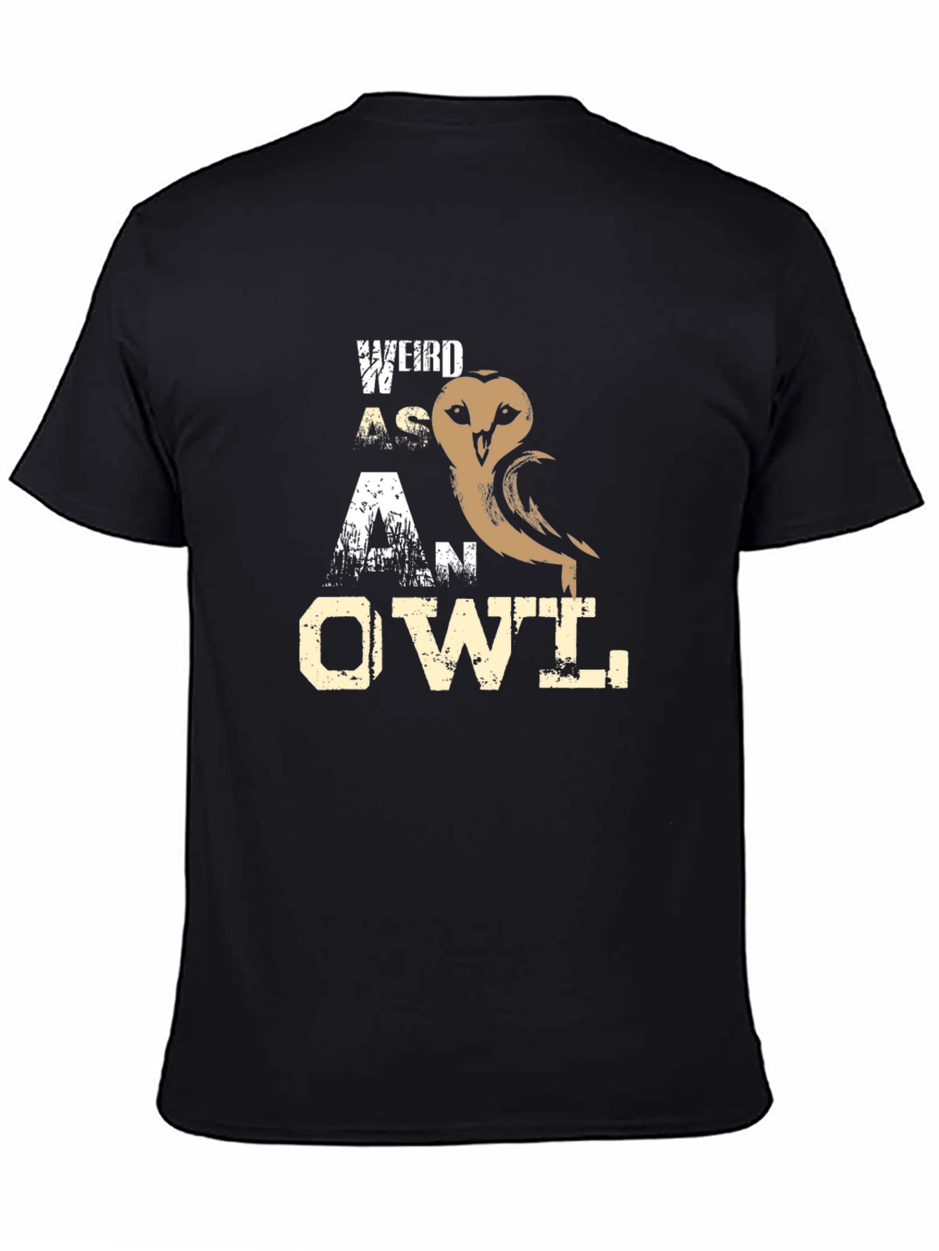 Weird As An Owl Graphic T-Shirt