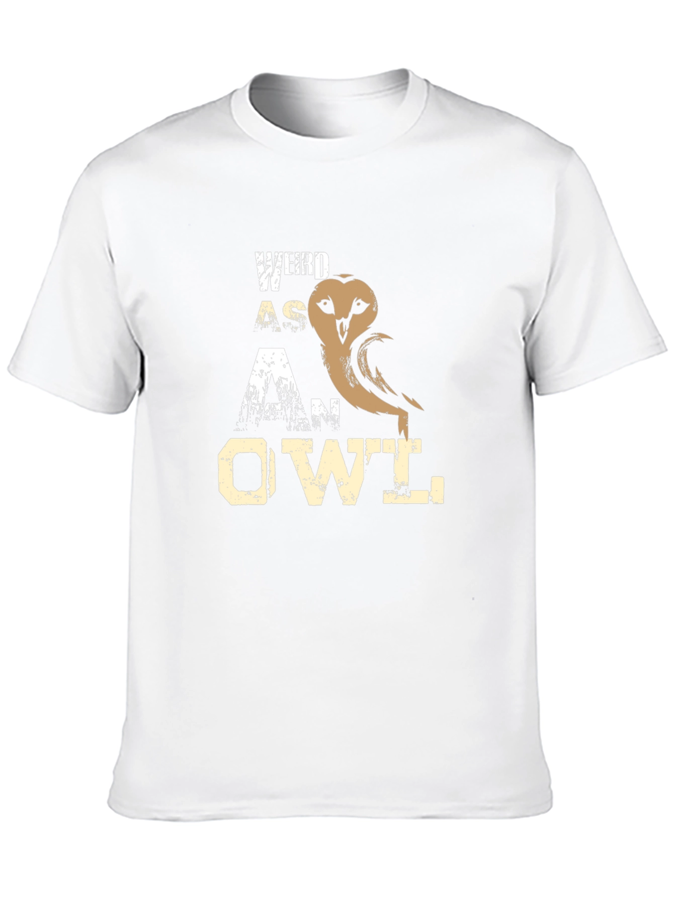 Weird As An Owl Graphic T-Shirt