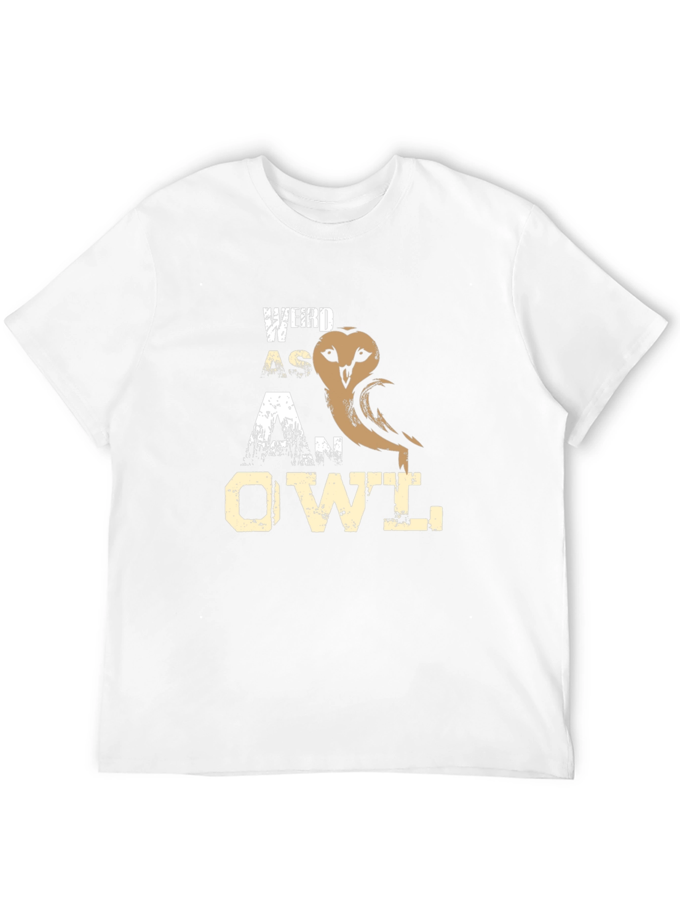 Weird As An Owl Graphic T-Shirt