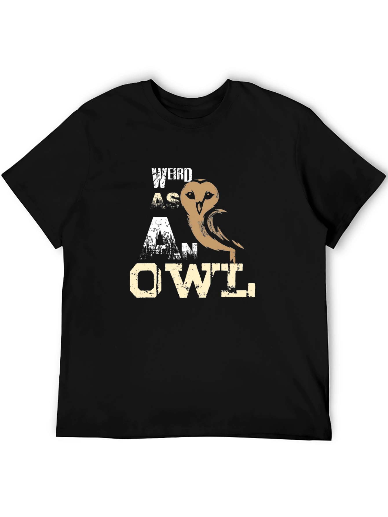 Weird As An Owl Graphic T-Shirt