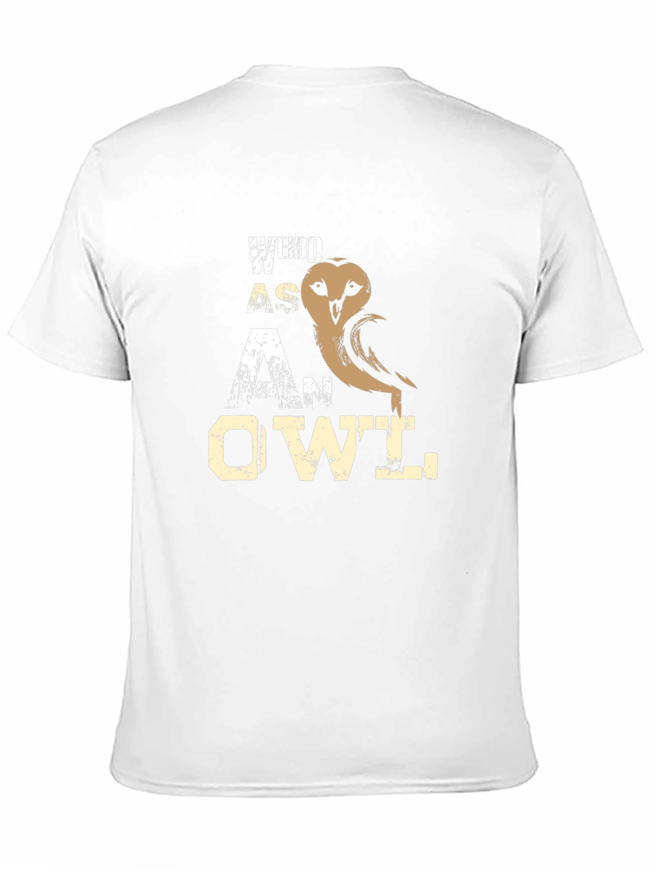 Weird As An Owl Graphic T-Shirt