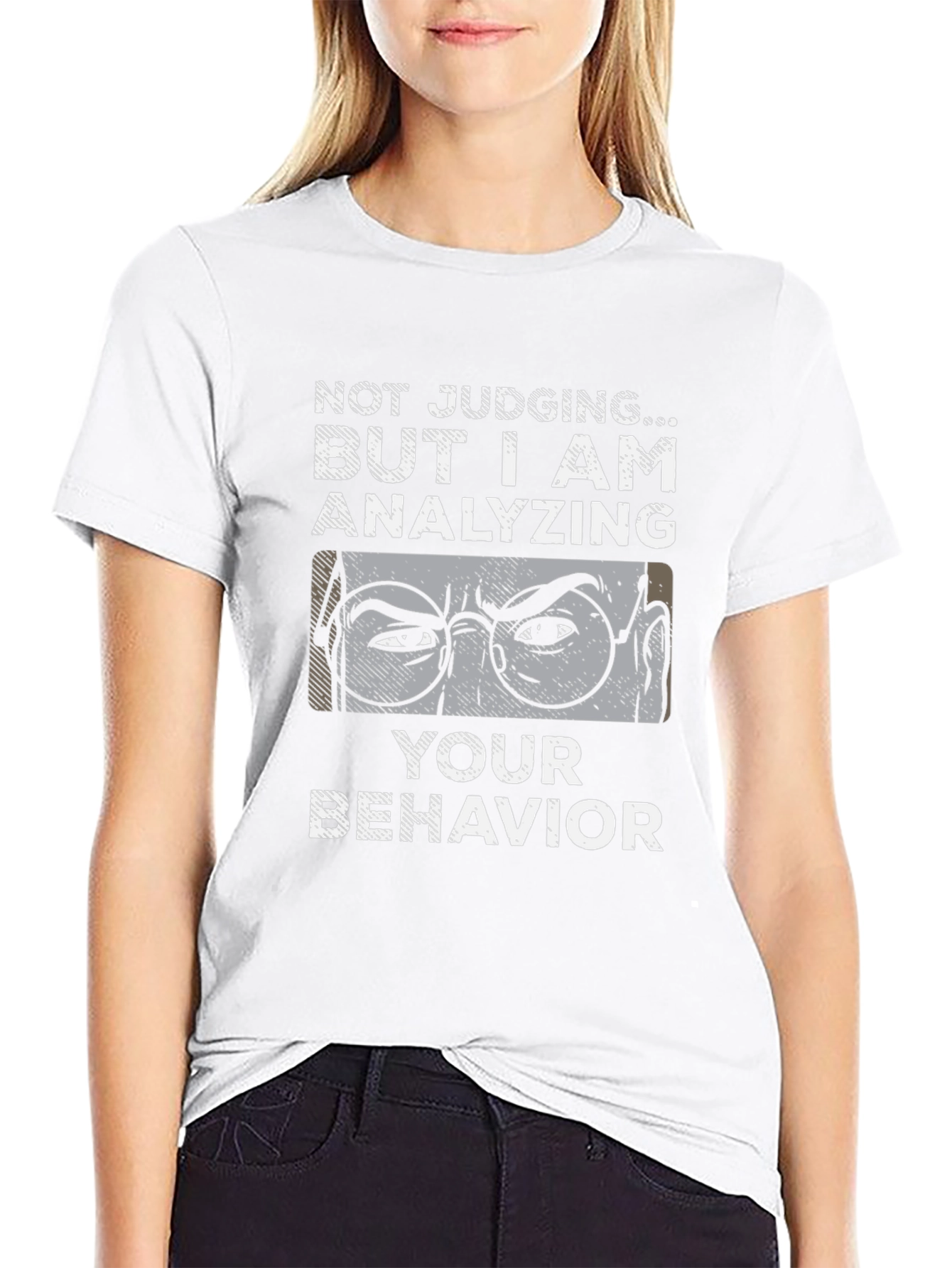 Analyzing Your Behavior Novelty Graphic Tee