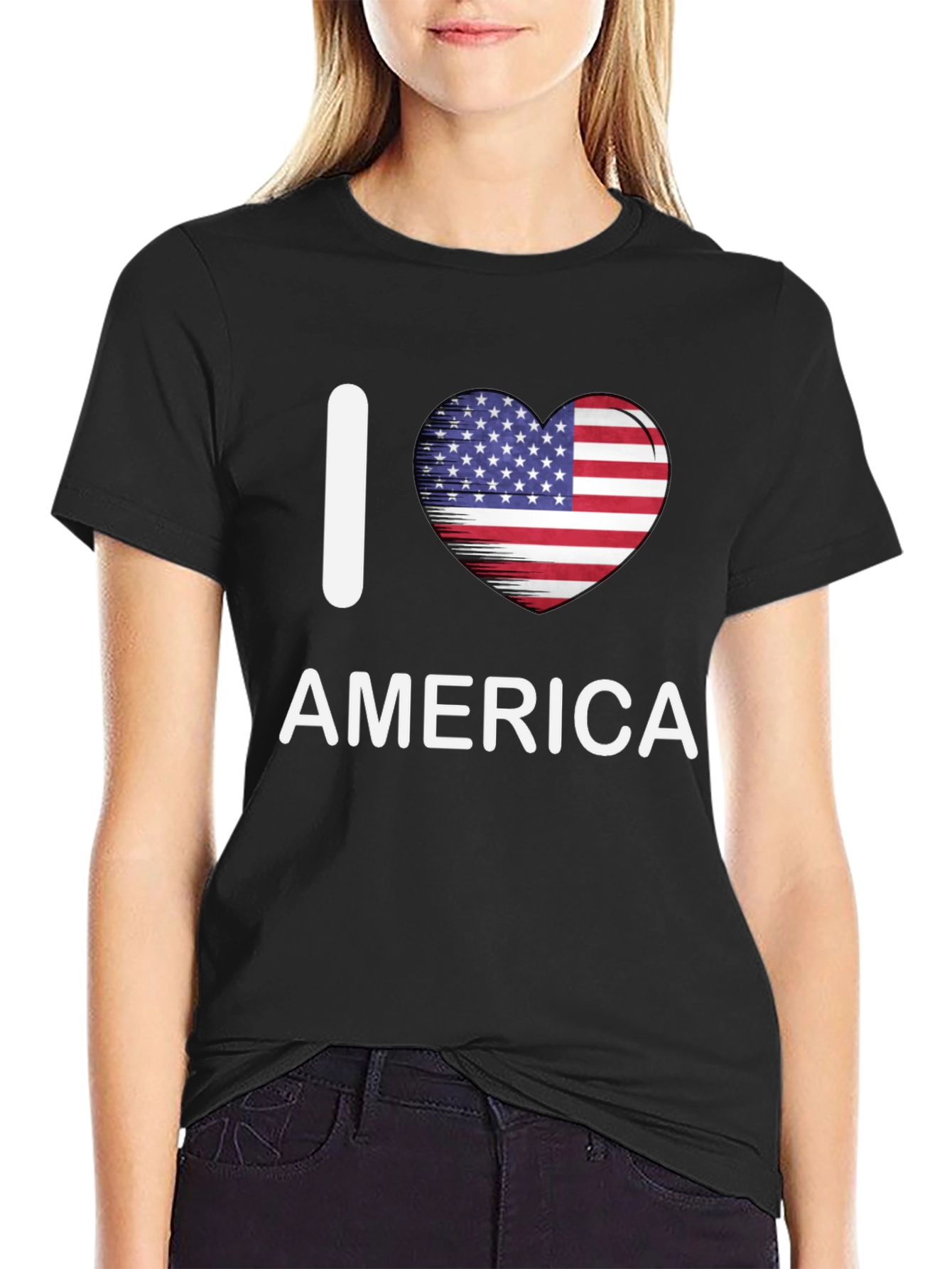 I Love America Patriotic T-Shirt