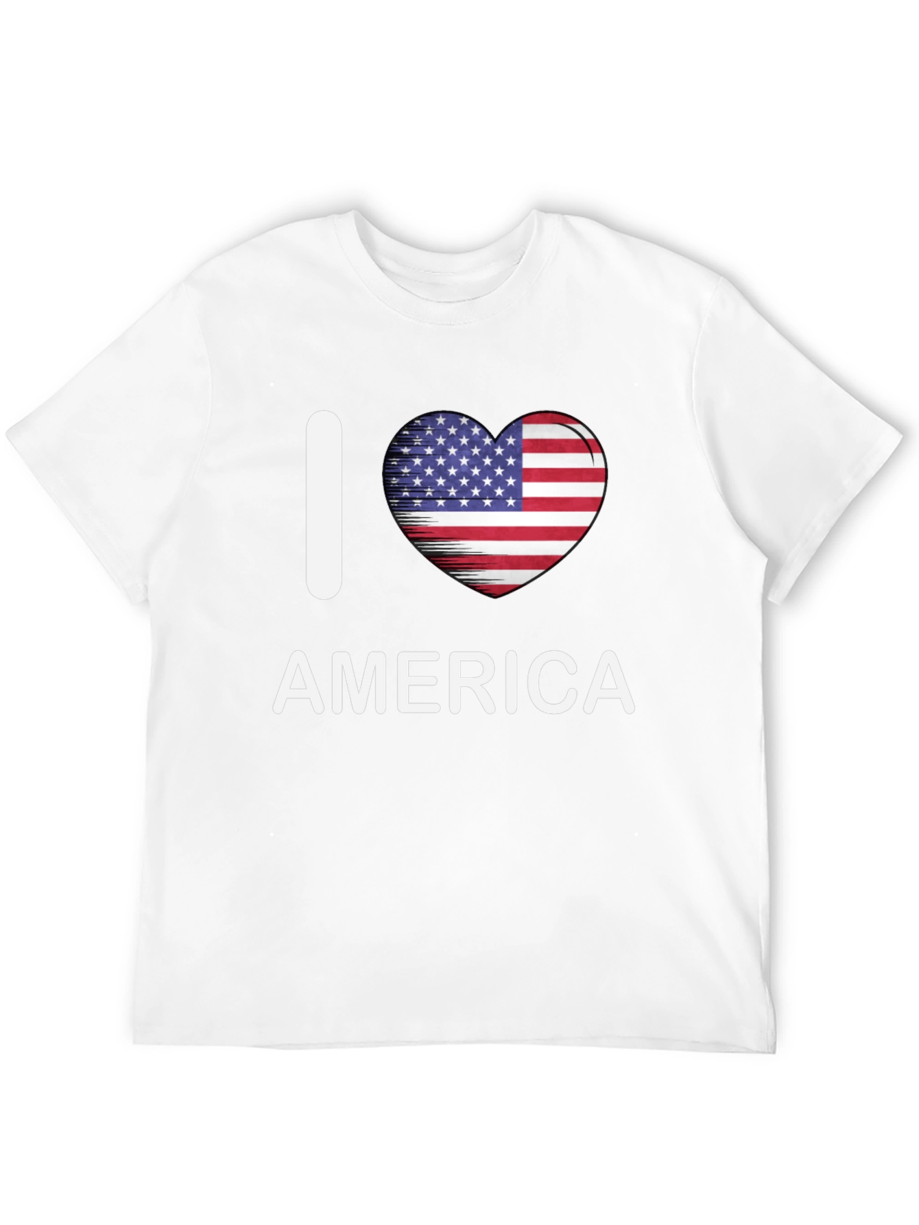 I Love America Patriotic T-Shirt