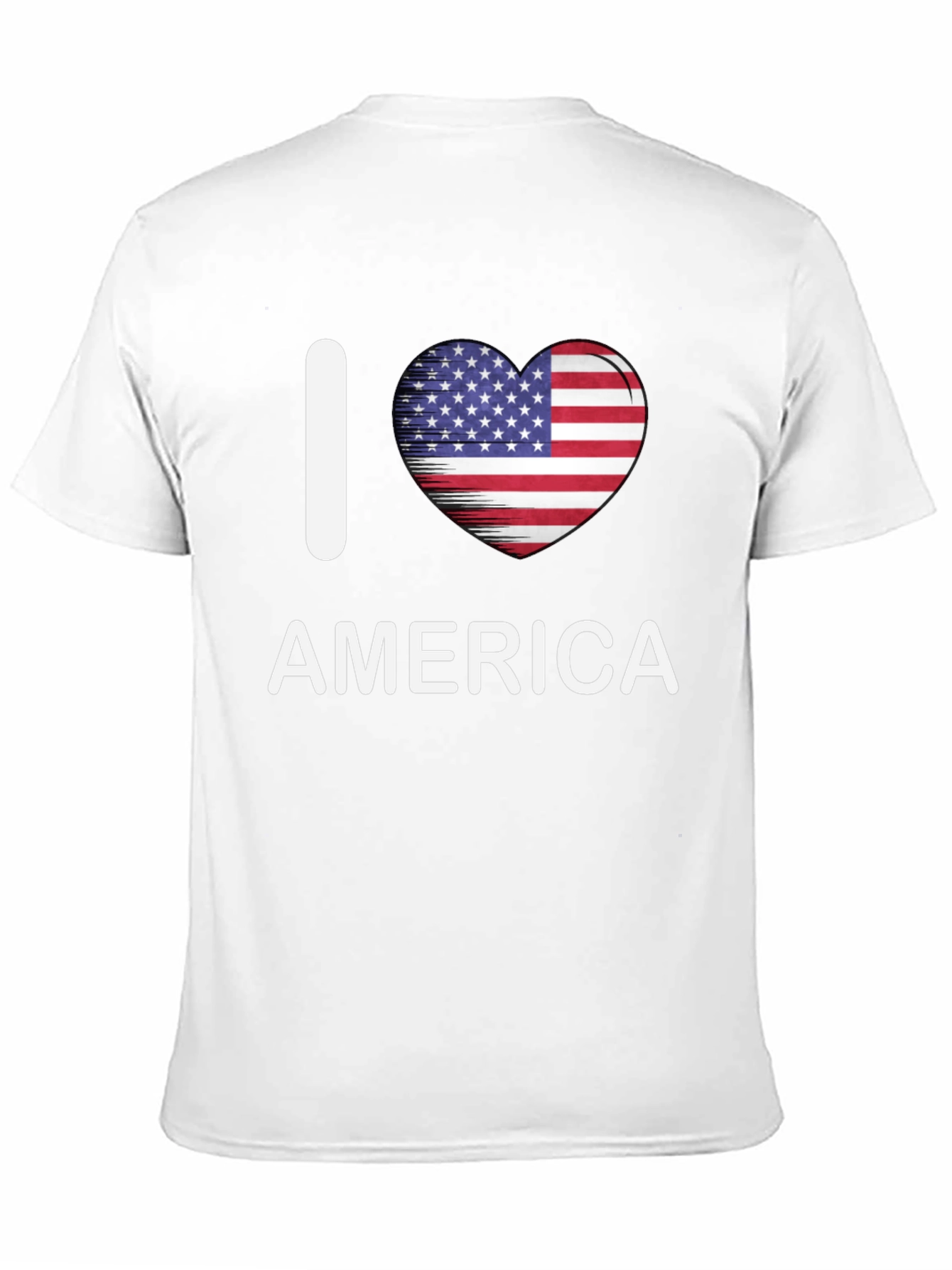 I Love America Patriotic T-Shirt