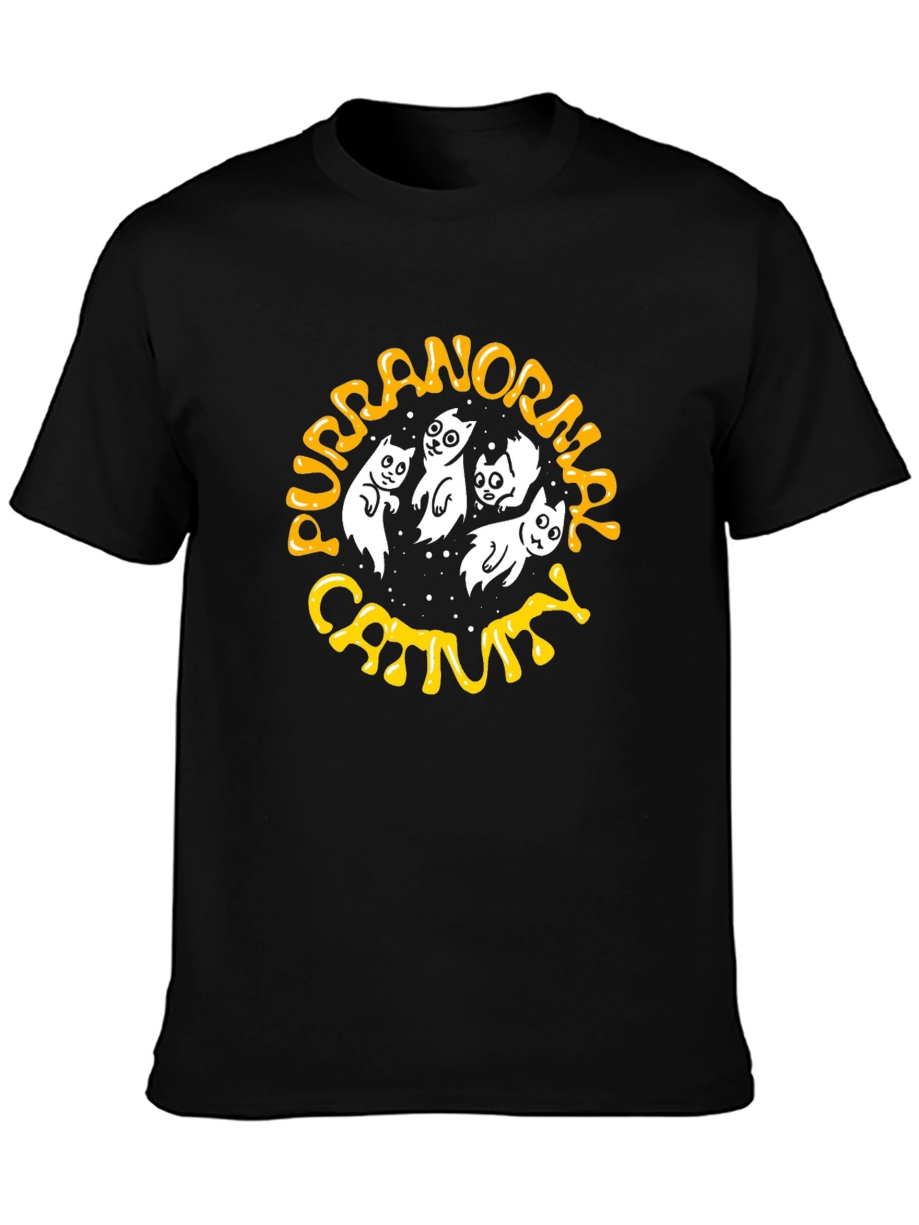 Purranormal Cativity Black T-Shirt