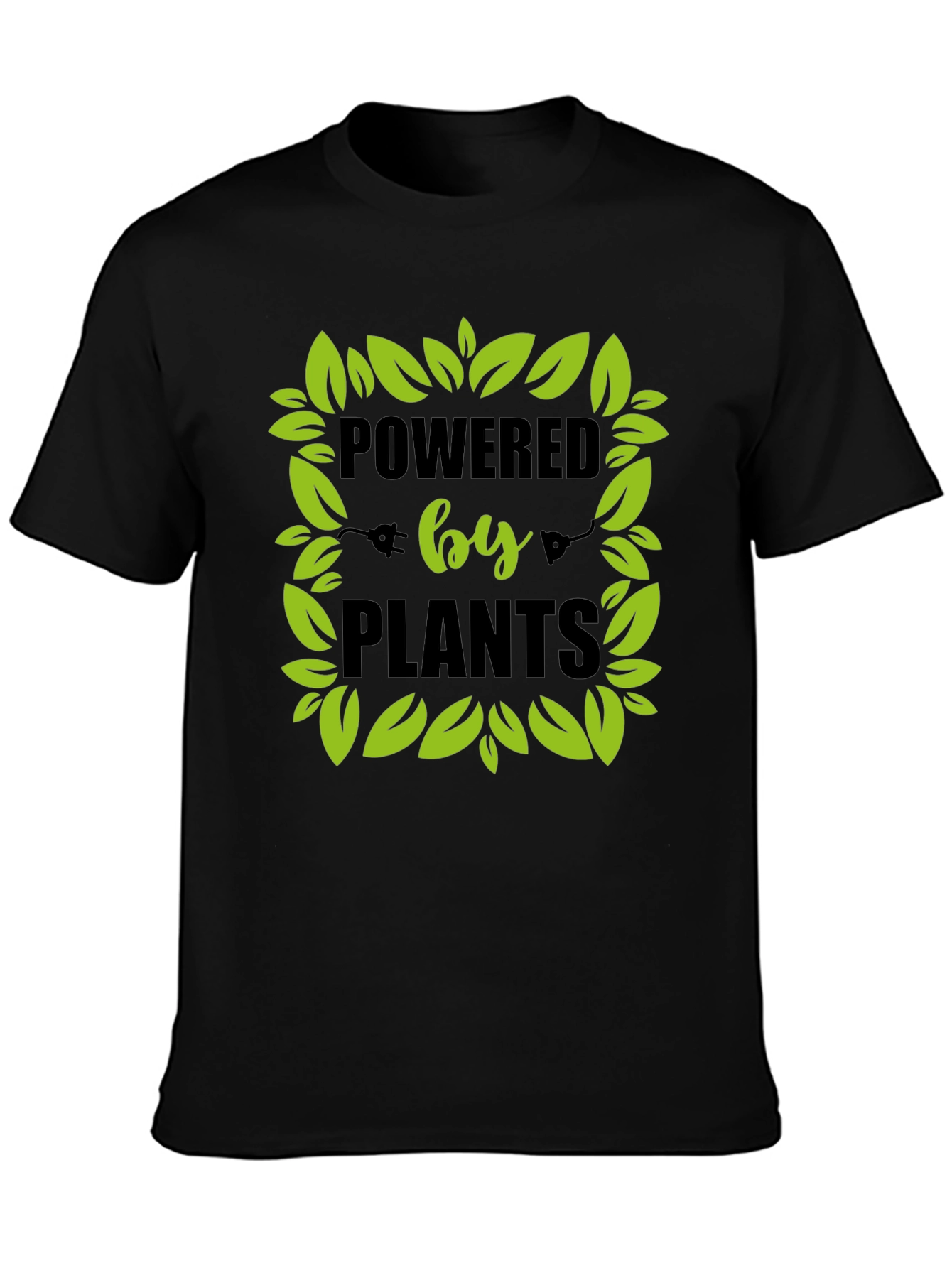 Powered by Plants Vegan Graphic Tee