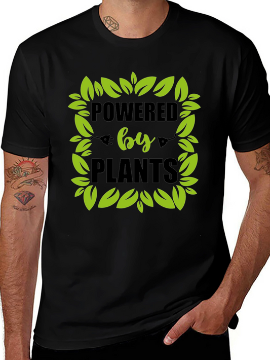 Powered by Plants Vegan Graphic Tee
