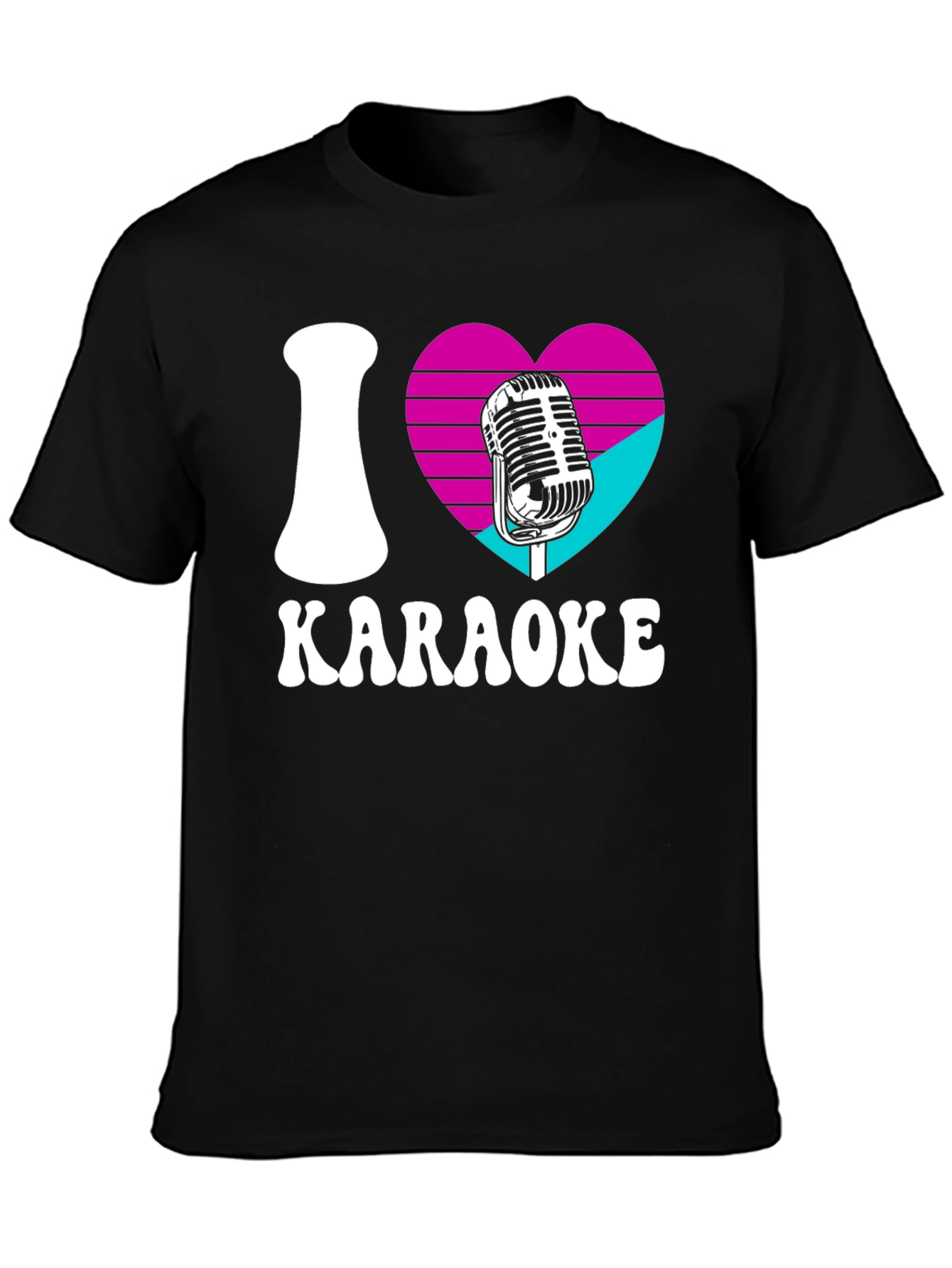 I Love Karaoke Graphic T-Shirt