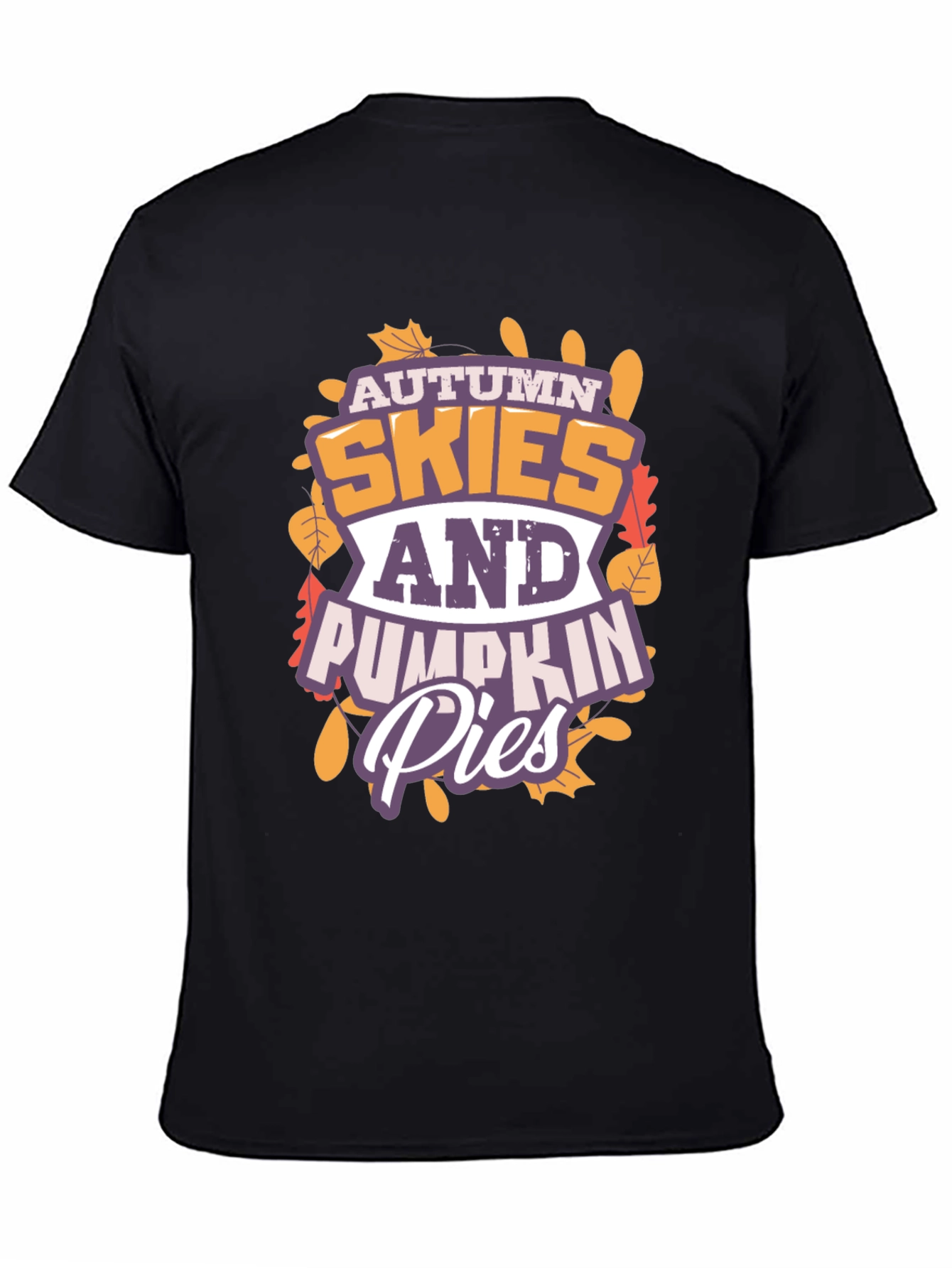 Autumn Skies & Pumpkin Pies Graphic T-Shirt